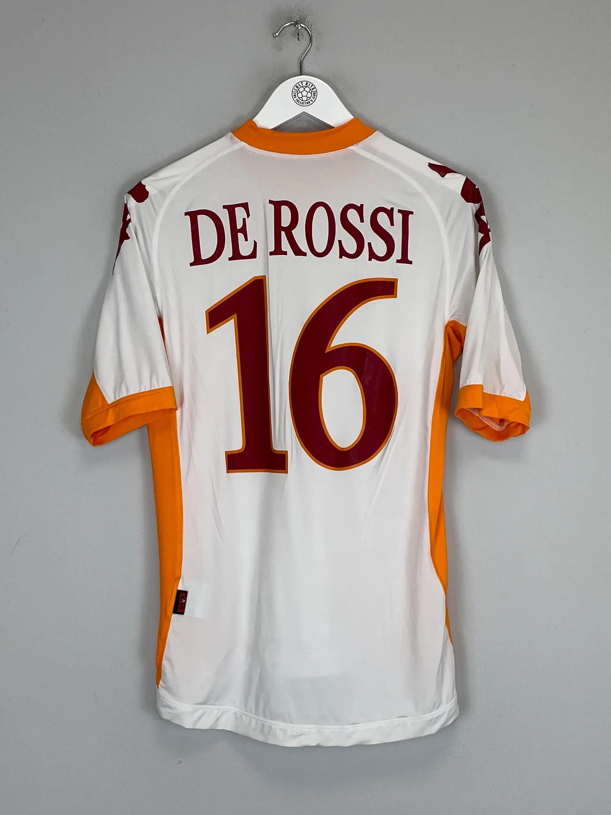 CULT KITS - 2010/11 ROMA DE ROSSI #16 AWAY SHIRT (M) KAPPA