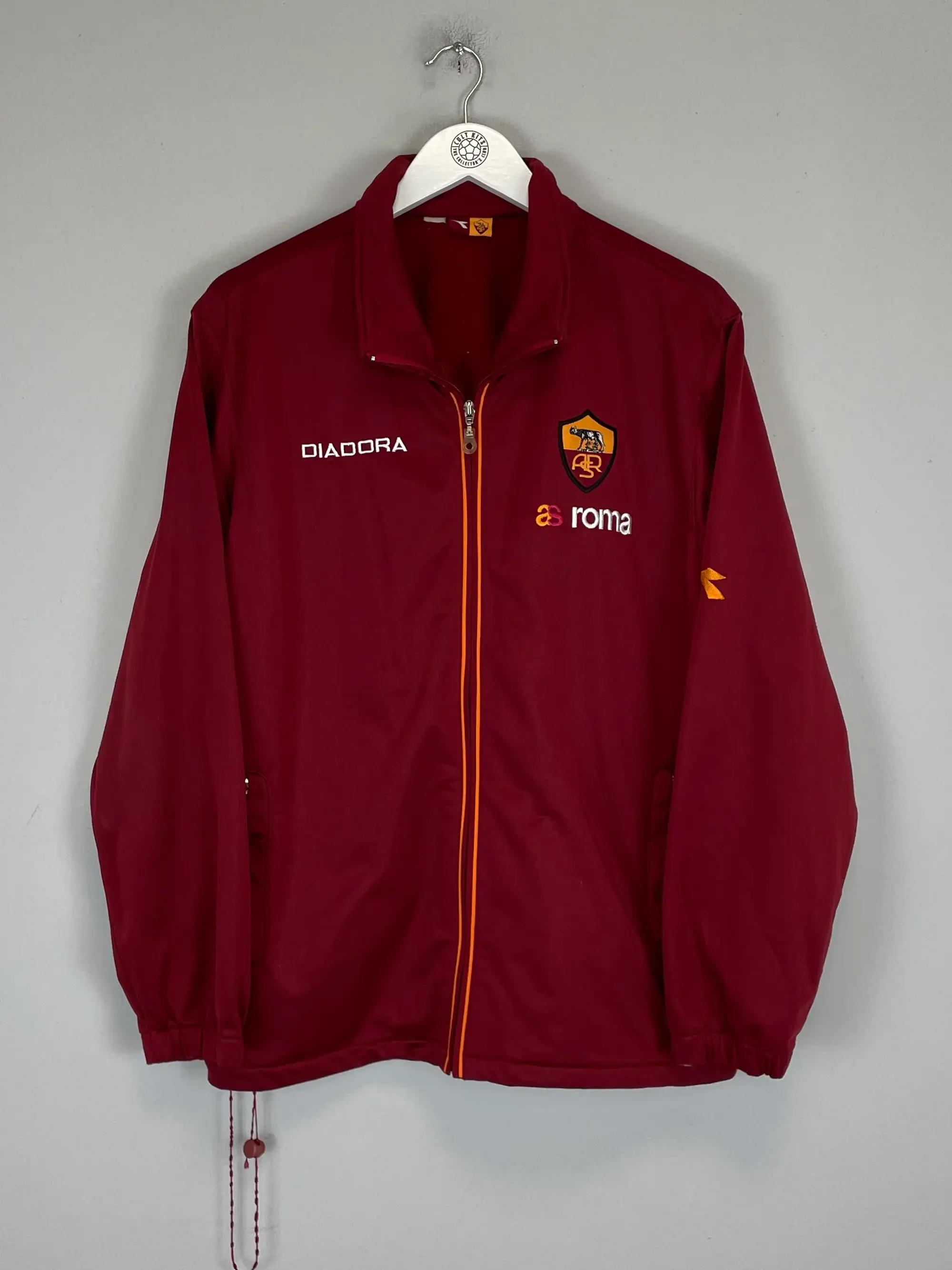 CULT KITS - 2003/04 ROMA TRACK JACKET (L) DIADORA