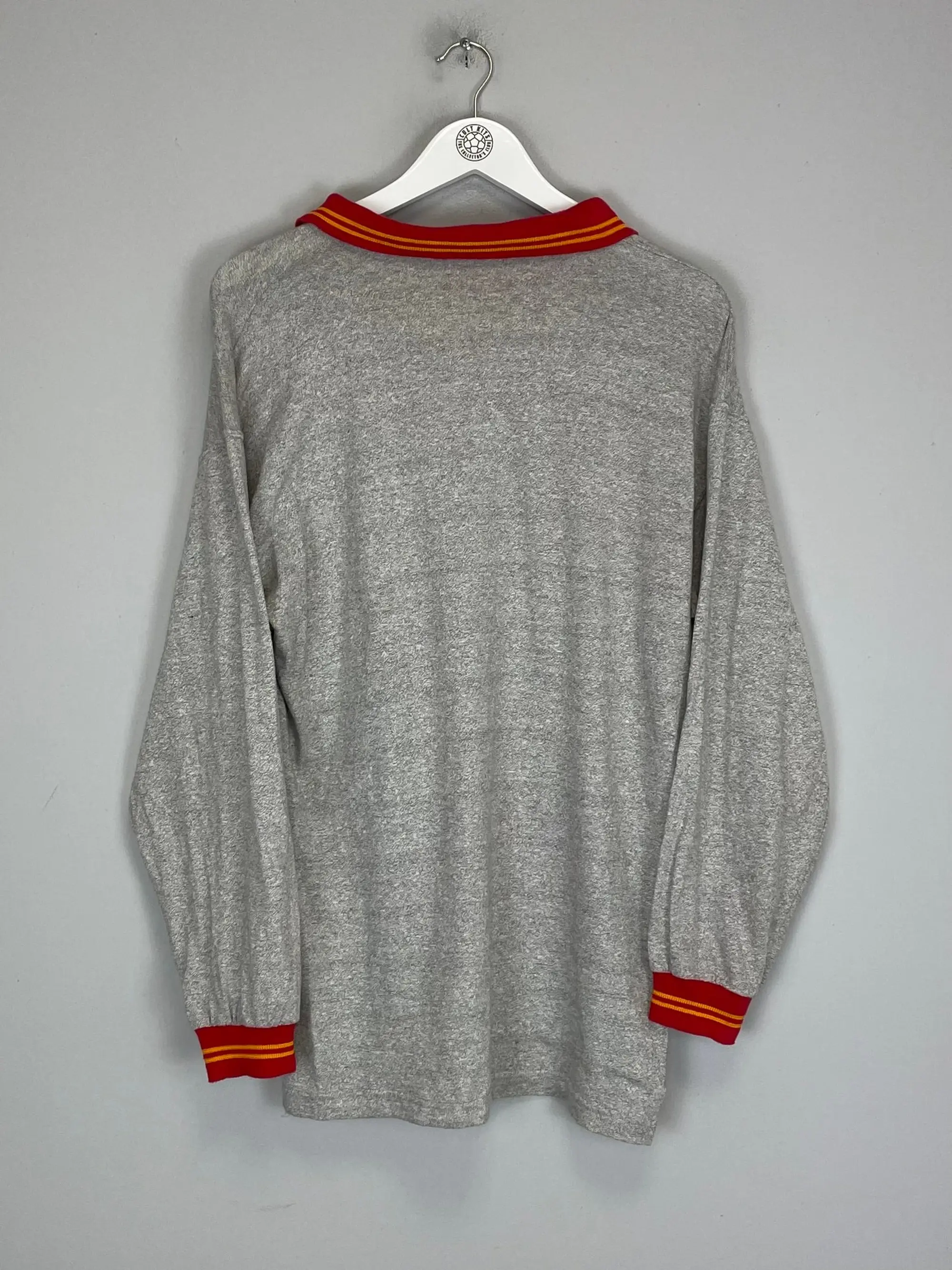 CULT KITS - 1995/96 ROMA L/S POLO SHIRT (M) ASICS