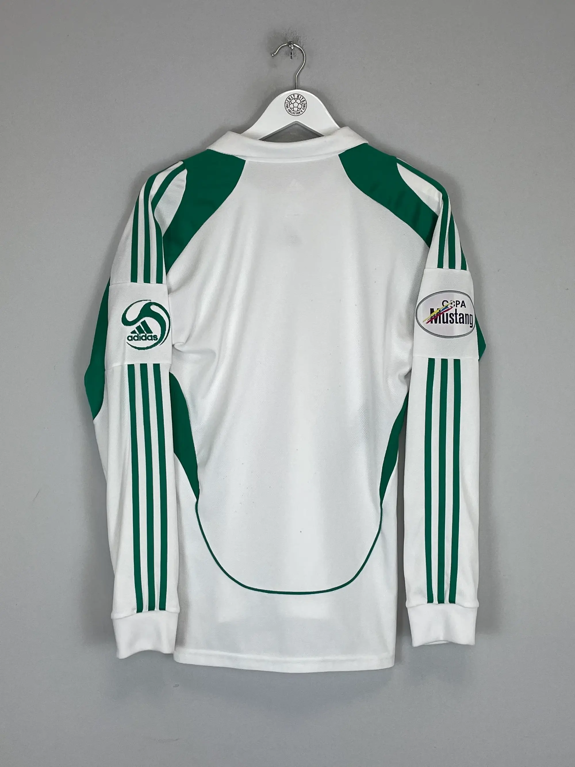 CULT KITS - 2002/04 RIVER PLATE HOME SHIRT (M) ADIDAS