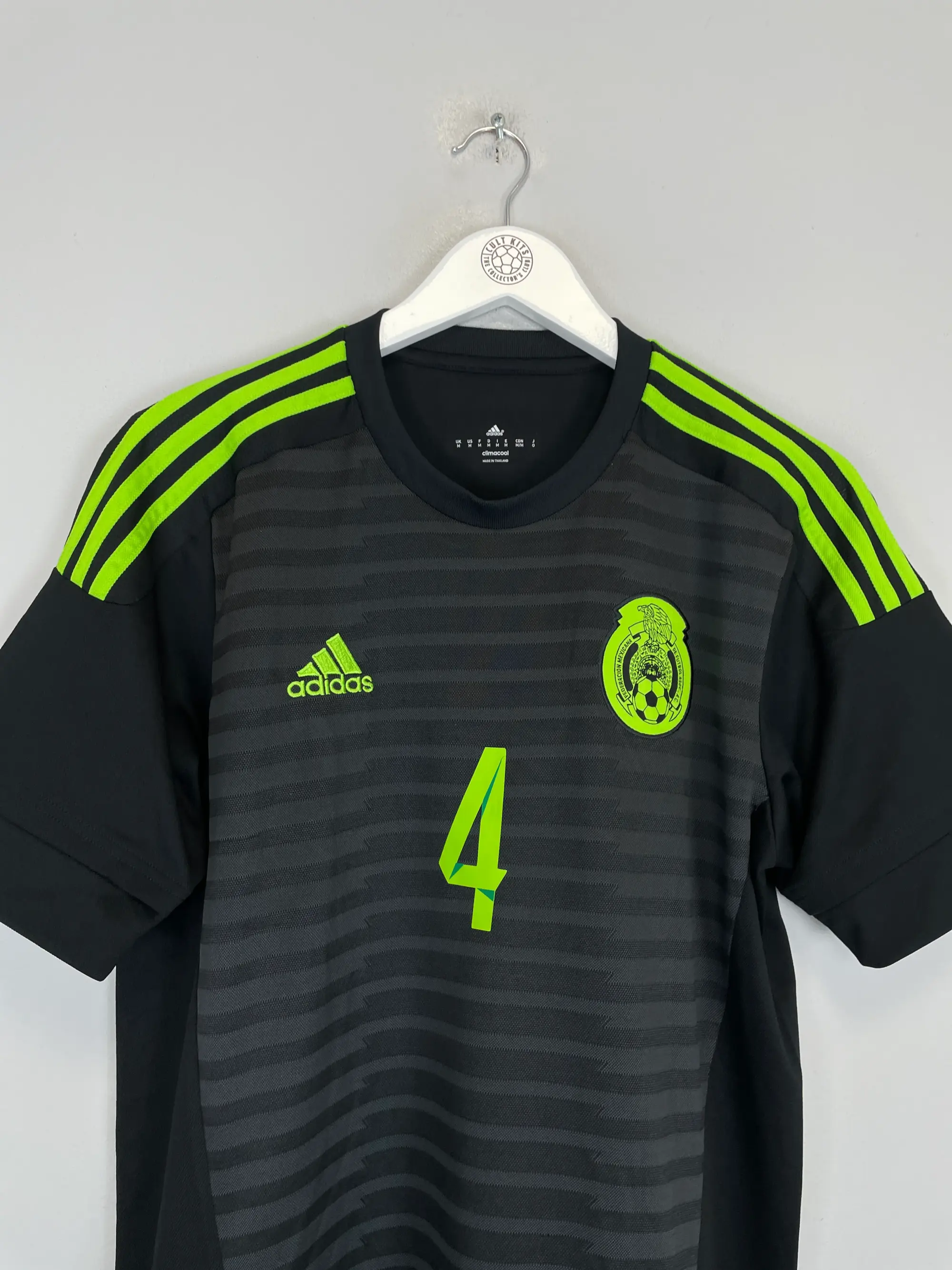 CULT KITS - 2002/04 RIVER PLATE HOME SHIRT (M) ADIDAS