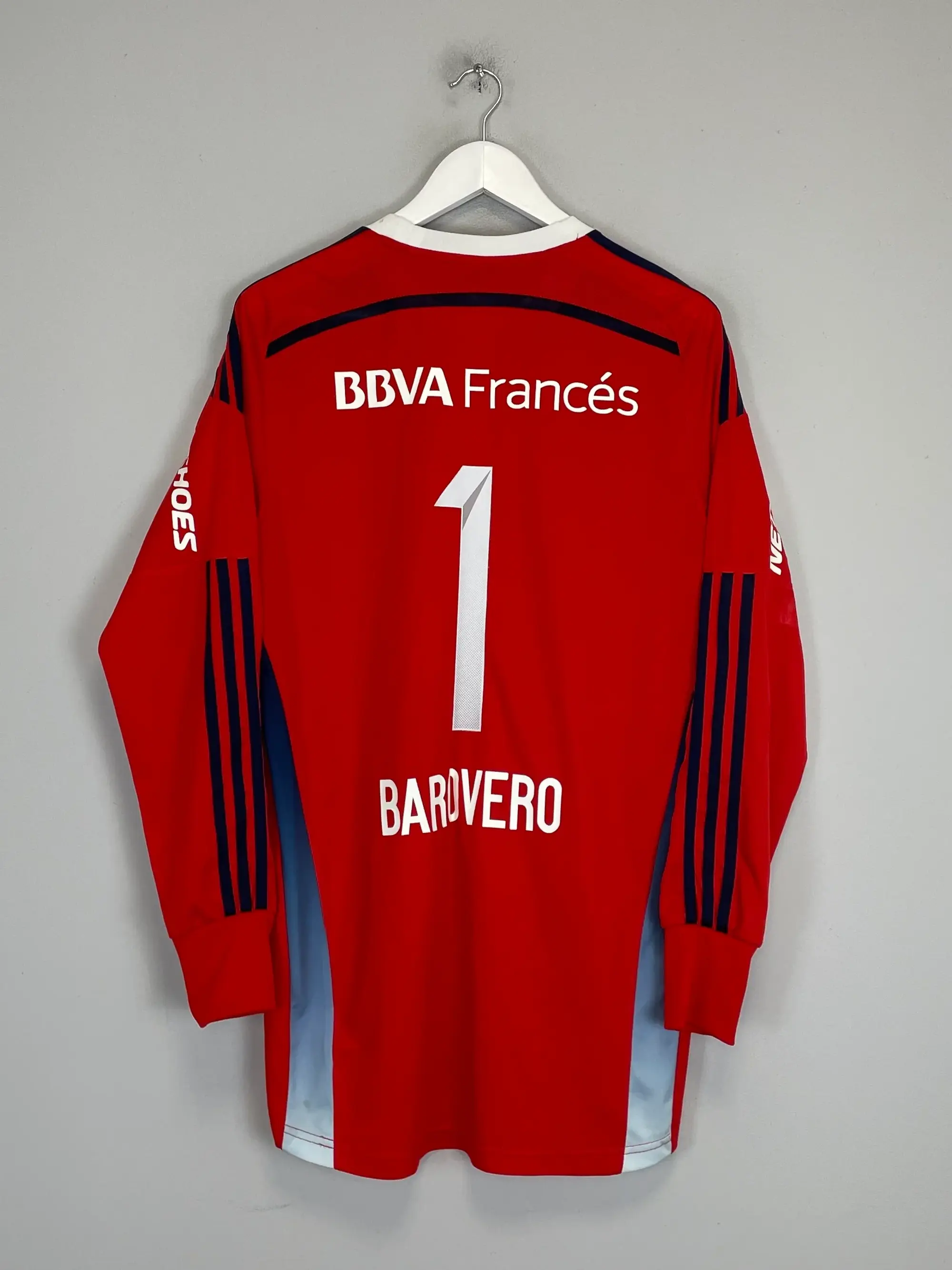 CULT KITS - 2014/15 RIVER PLATE BARAVERO #1 *PLAYER ISSUE* GK SHIRT (S) ADIDAS