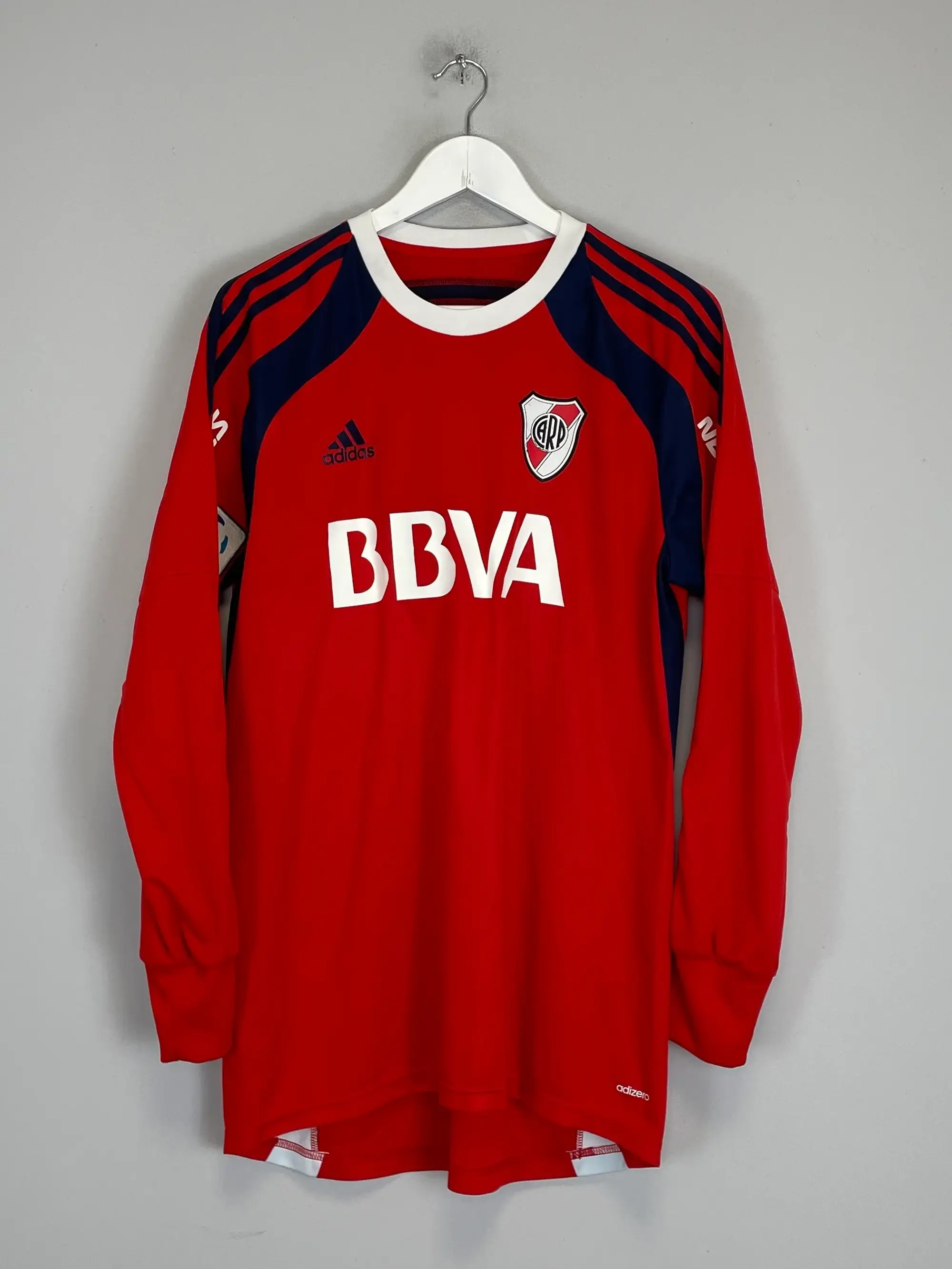 CULT KITS - 2014/15 RIVER PLATE BARAVERO #1 *PLAYER ISSUE* GK SHIRT (S) ADIDAS