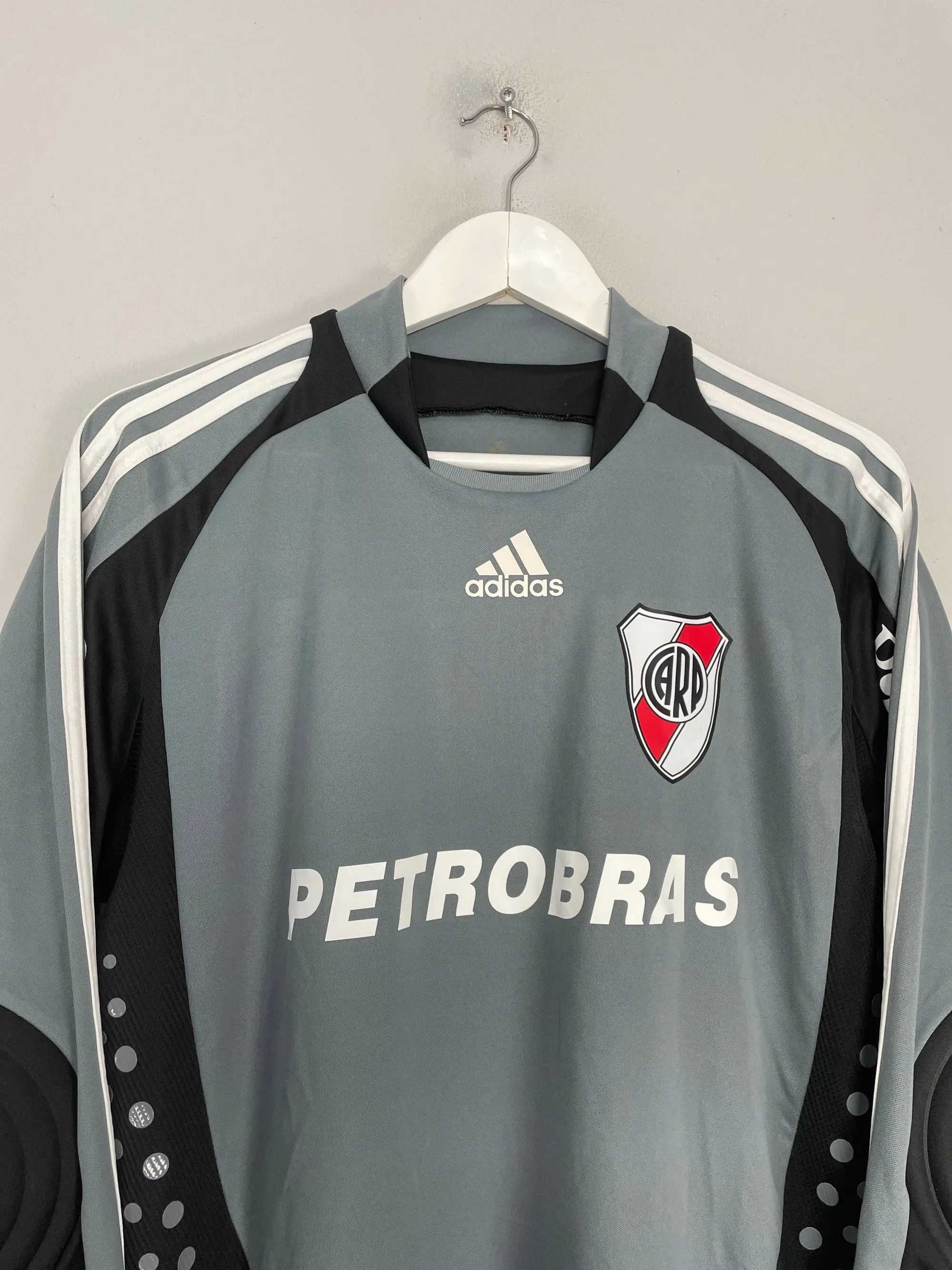 CULT KITS - 2007/09 RIVER PLATE VEGA #12 *PLAYER ISSUE* GK SHIRT (M) ADIDAS