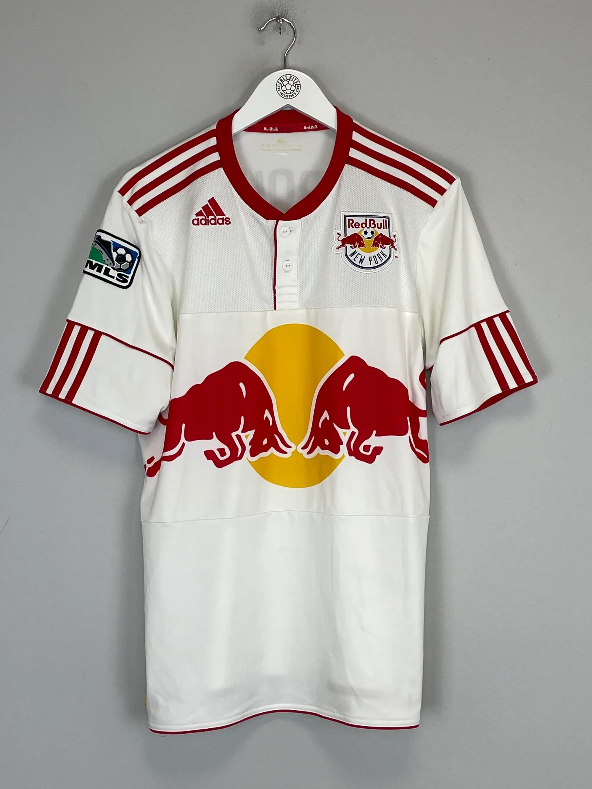 CULT KITS - 2010/11 NEW YORK RED BULLS R.MARQUEZ #4 HOME SHIRT (M) ADIDAS