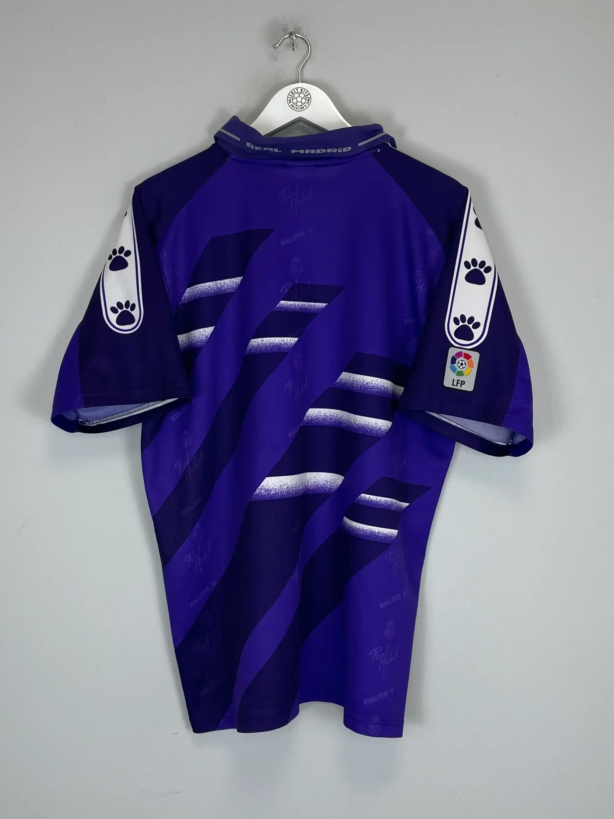 CULT KITS - 1994/96 REAL MADRID AWAY SHIRT (L) KELME