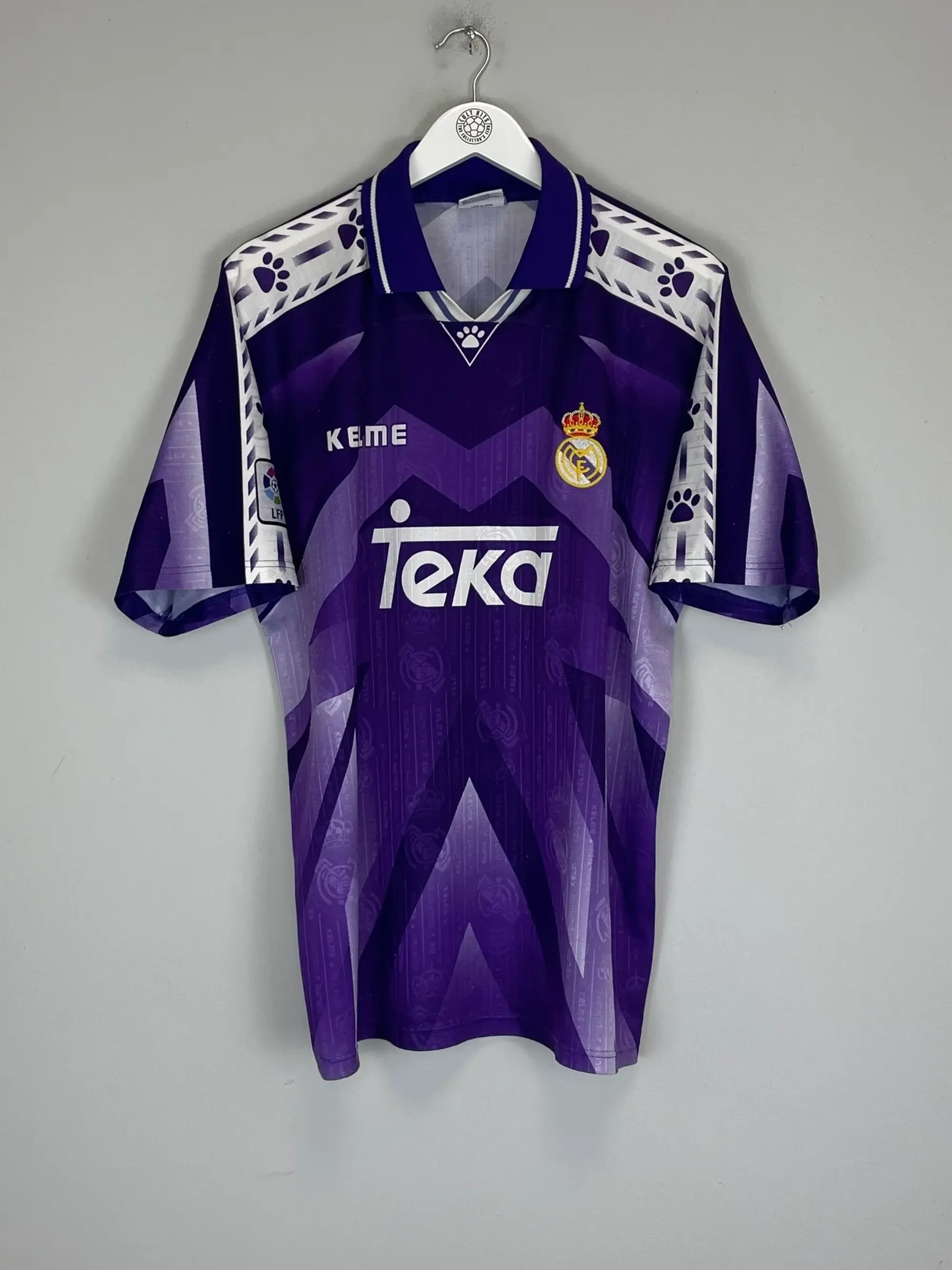 CULT KITS - 1996/97 REAL MADRID AWAY SHIRT (L) KELME