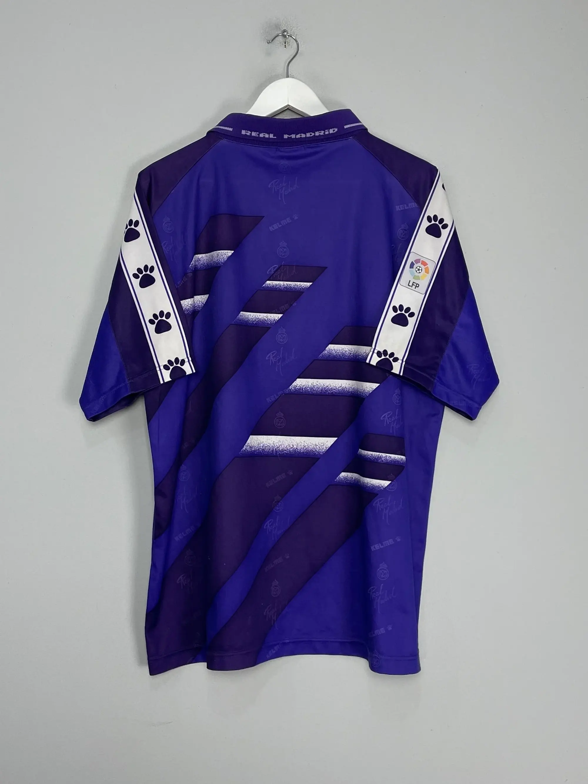 CULT KITS - 1994/96 REAL MADRID AWAY SHIRT (XL) KELME