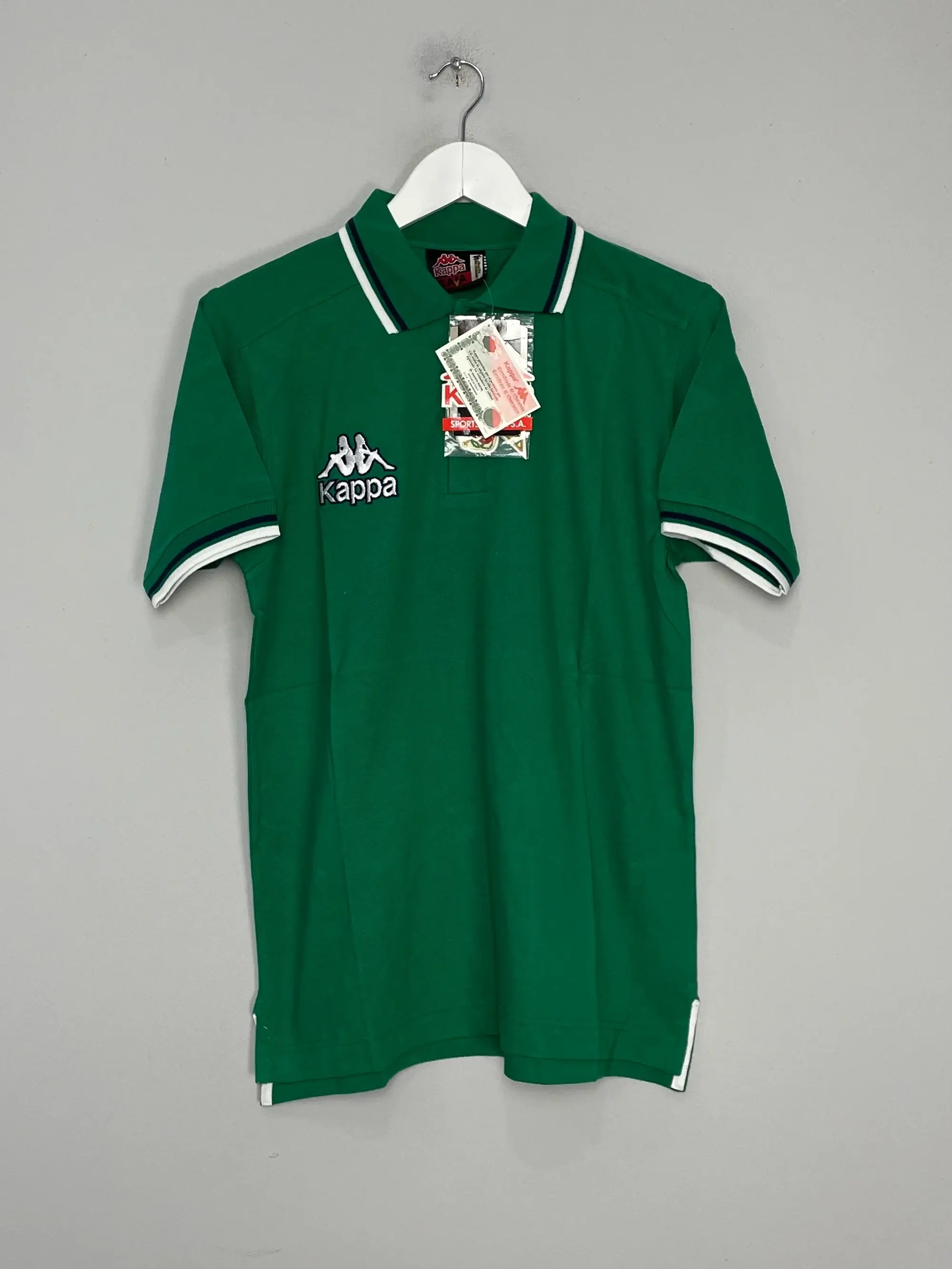 CULT KITS - 2000/02 REAL BETIS *BNWT* POLO SHIRT (S) KAPPA