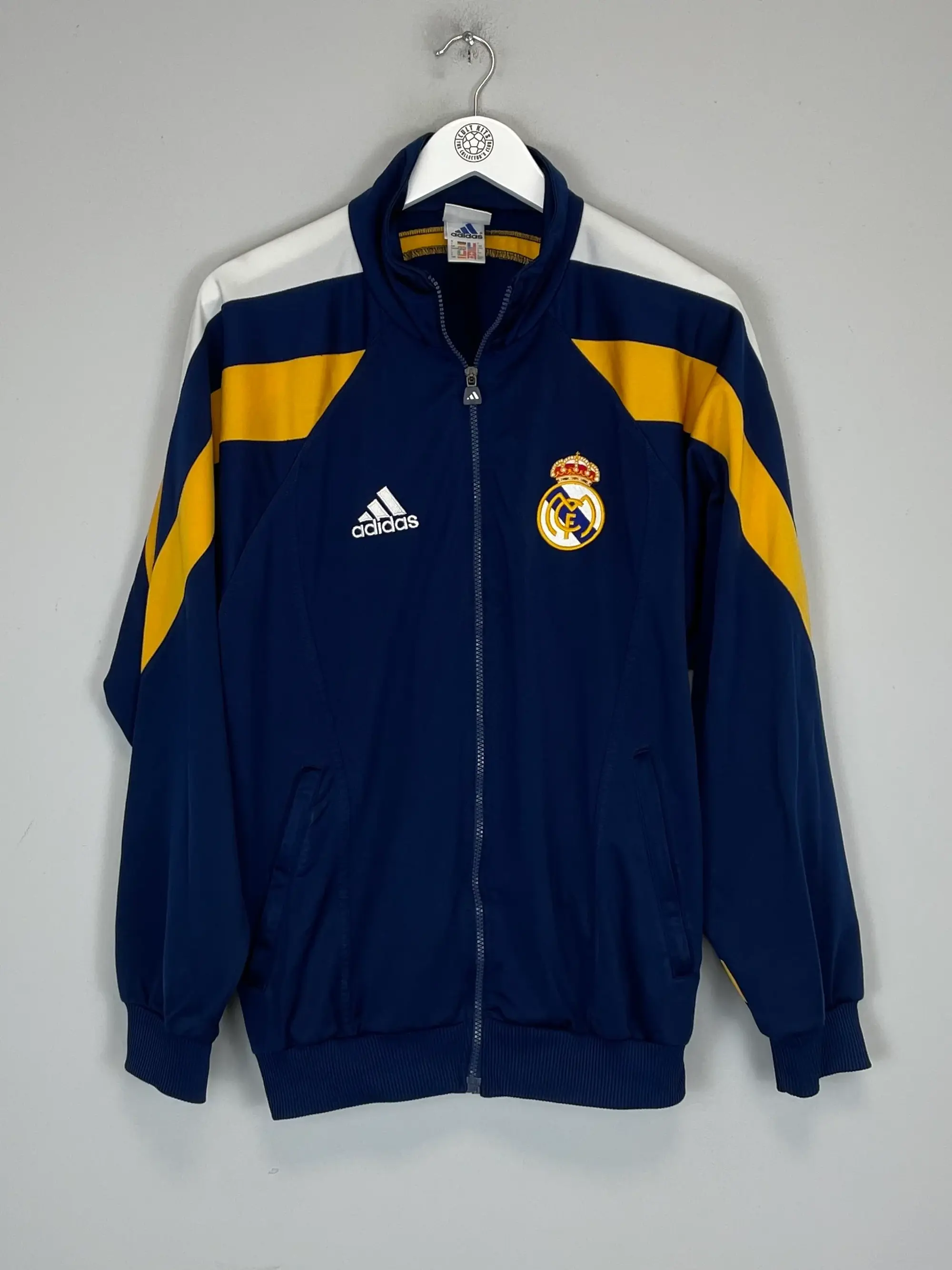Cult Kits - 1998/99 REAL MADRID TRACKSUIT TOP (S) ADIDAS