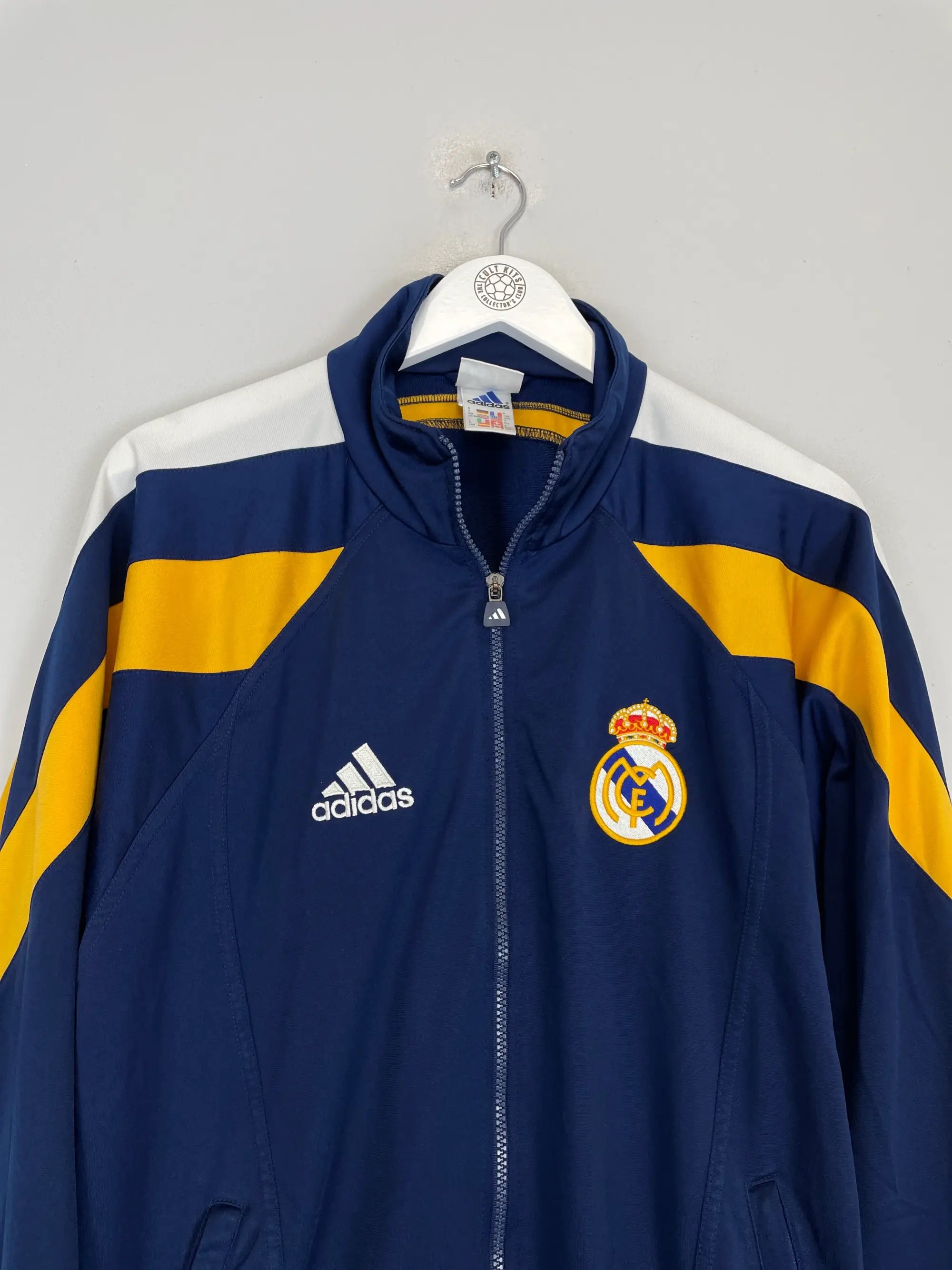 Cult Kits - 1998/99 REAL MADRID TRACKSUIT TOP (S) ADIDAS