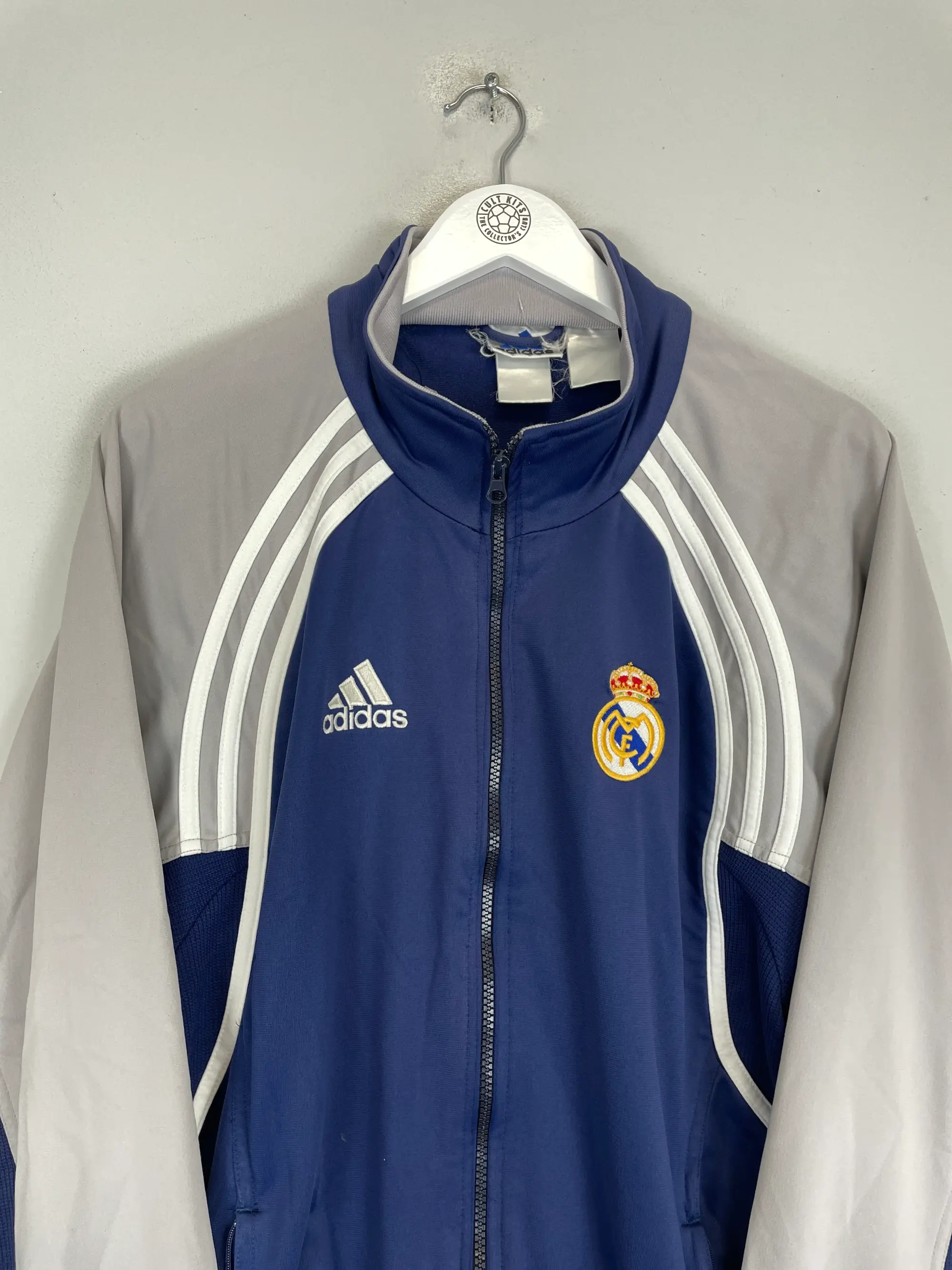 Cult Kits - 1998/99 REAL MADRID TRACKSUIT TOP (S) ADIDAS