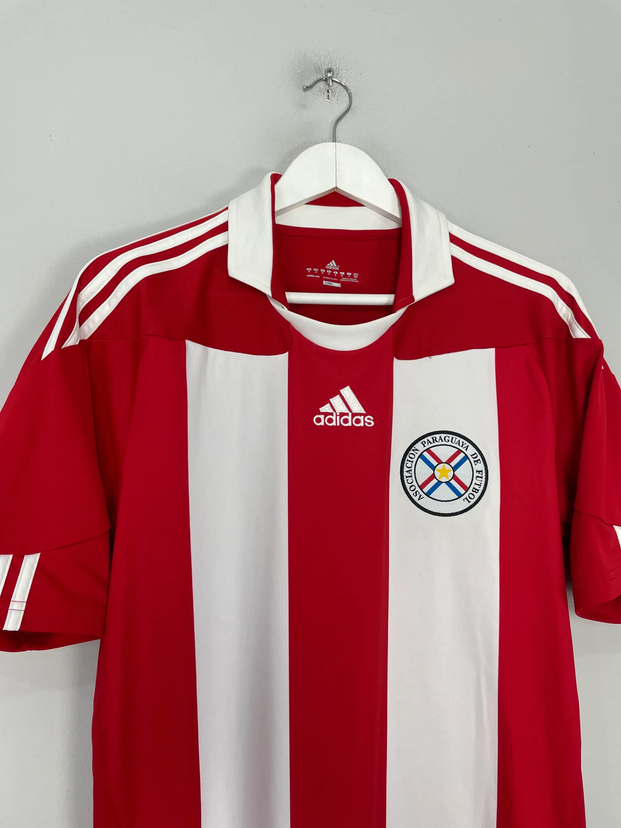 CULT KITS - 2010/12 PARAGUAY HOME SHIRT (M) ADIDAS