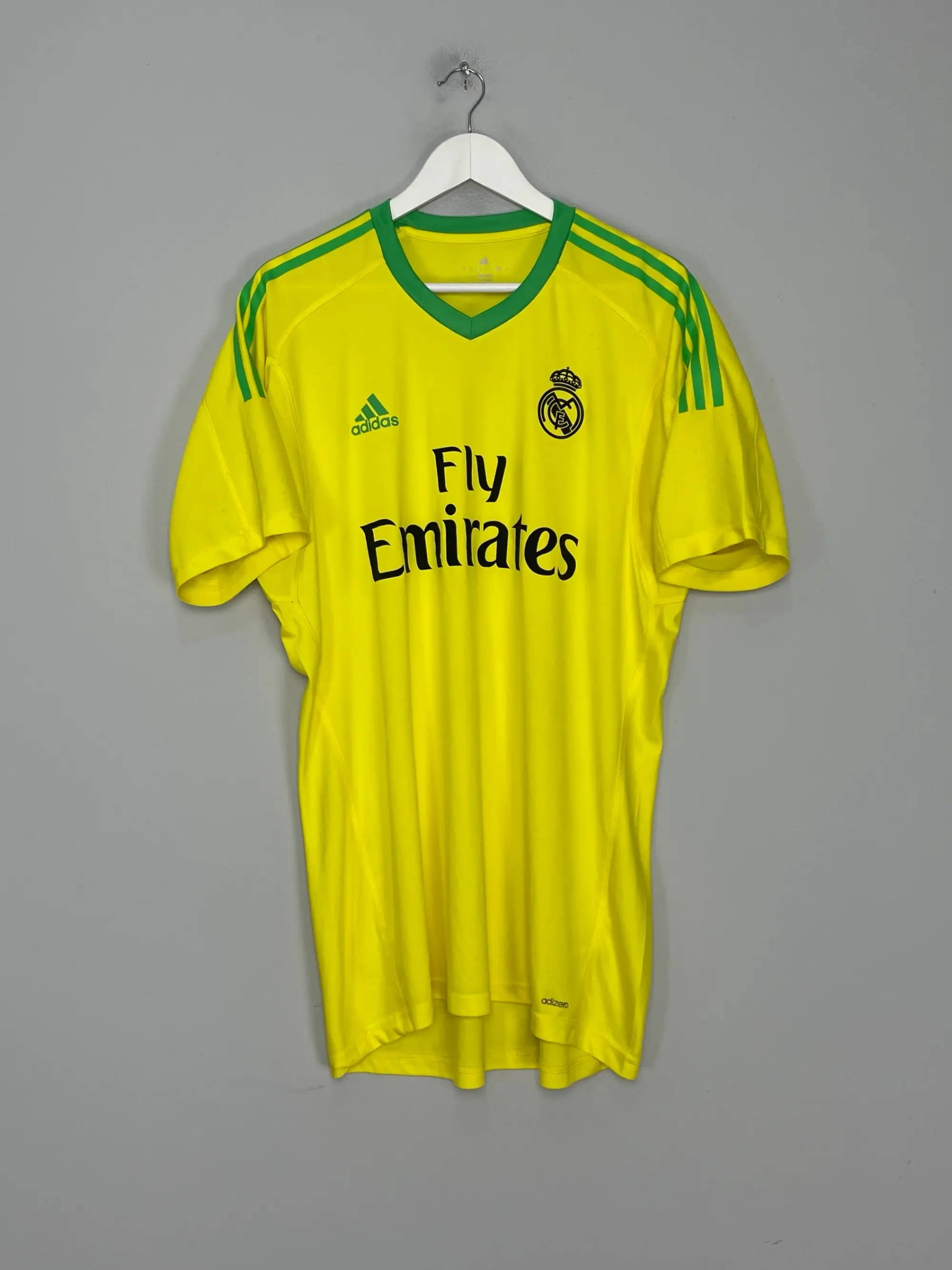 CULT KITS - 2017/18 REAL MADRID *AUTHENTIC* GK SHIRT (XL) ADIDAS