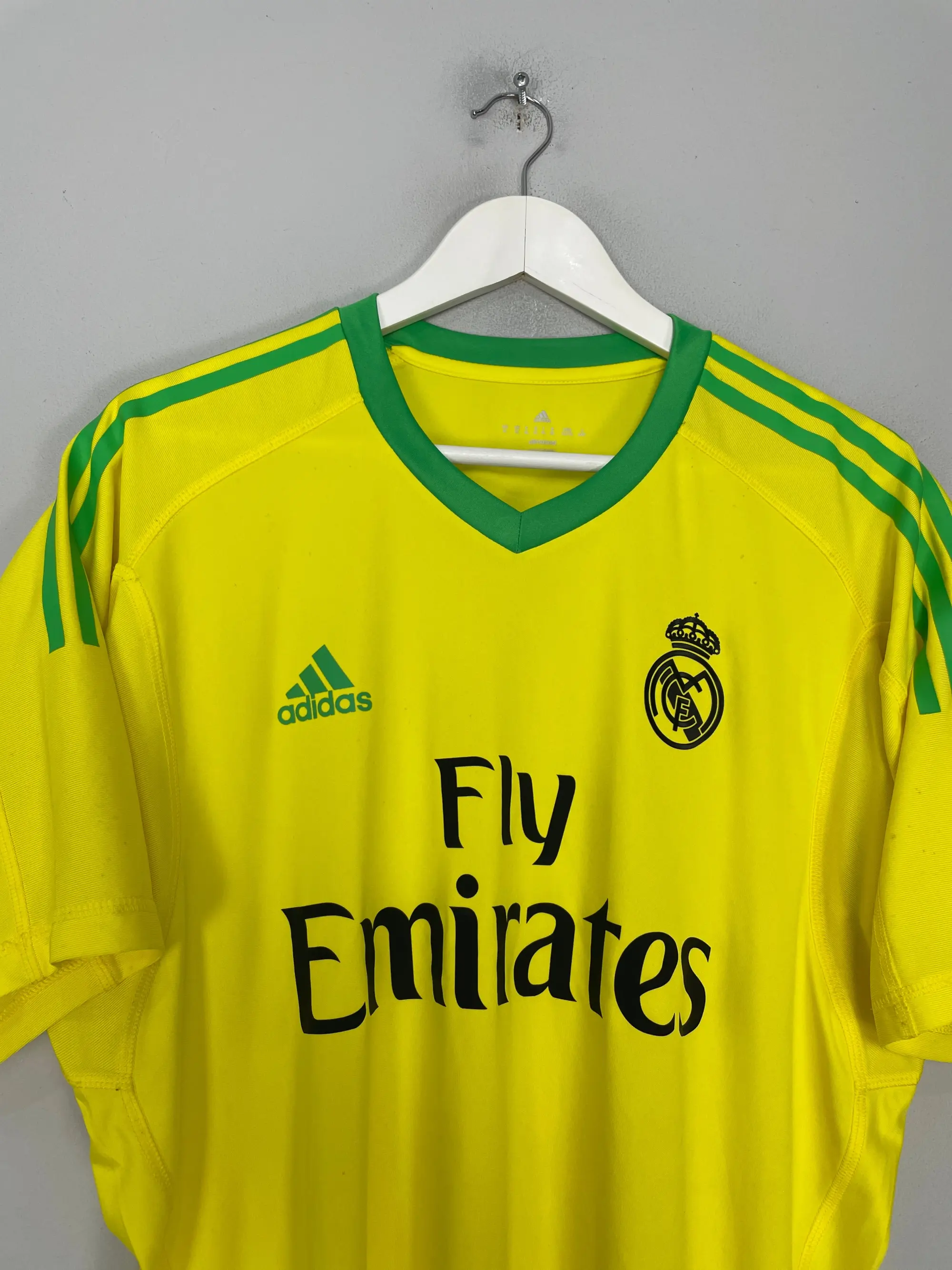 CULT KITS - 2017/18 REAL MADRID *AUTHENTIC* GK SHIRT (XL) ADIDAS