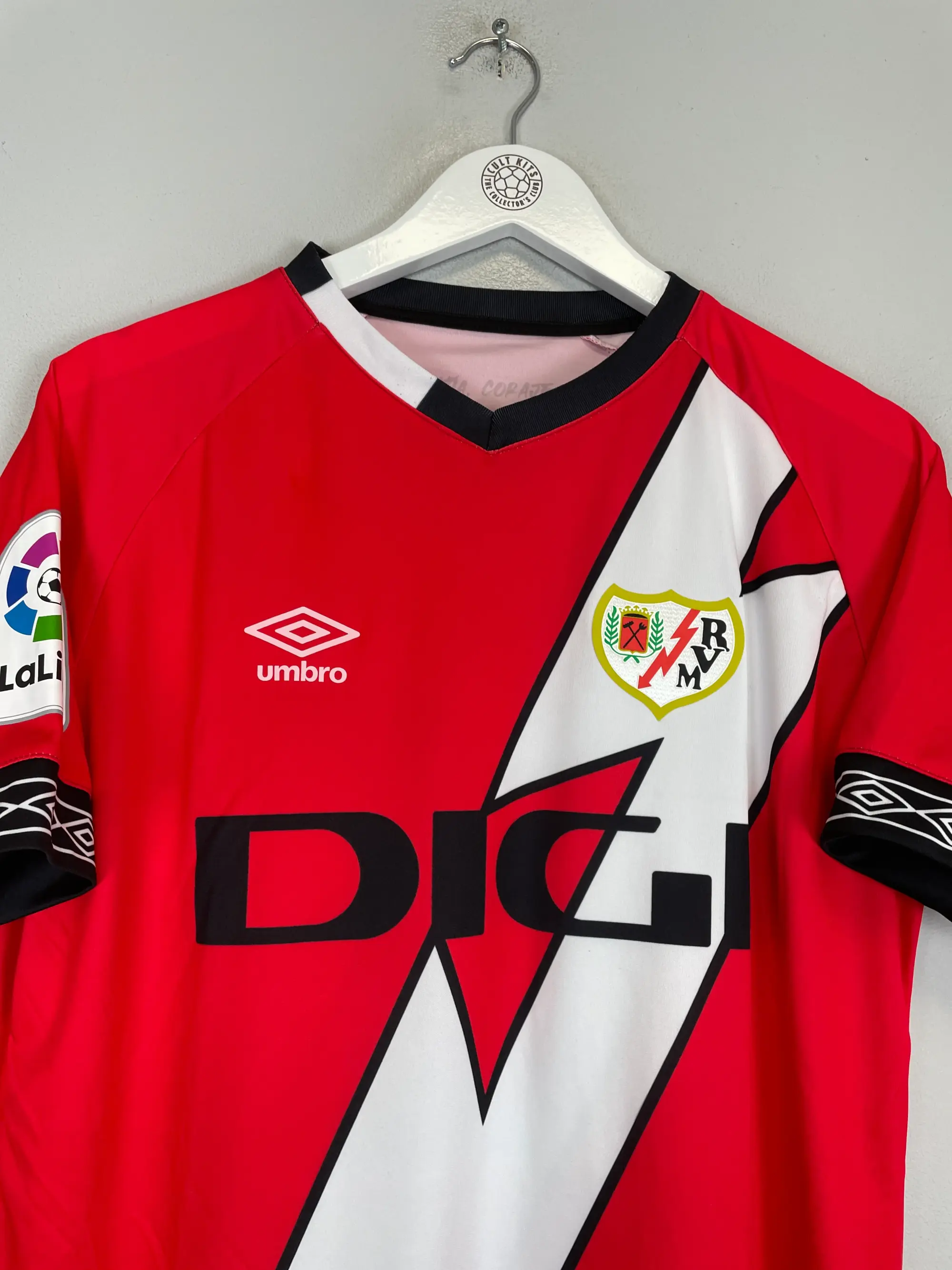 CULT KITS | 2022/23 RAYO VALLECANO SANCHEZ #14 *MATCH WORN* (L) UMBRO