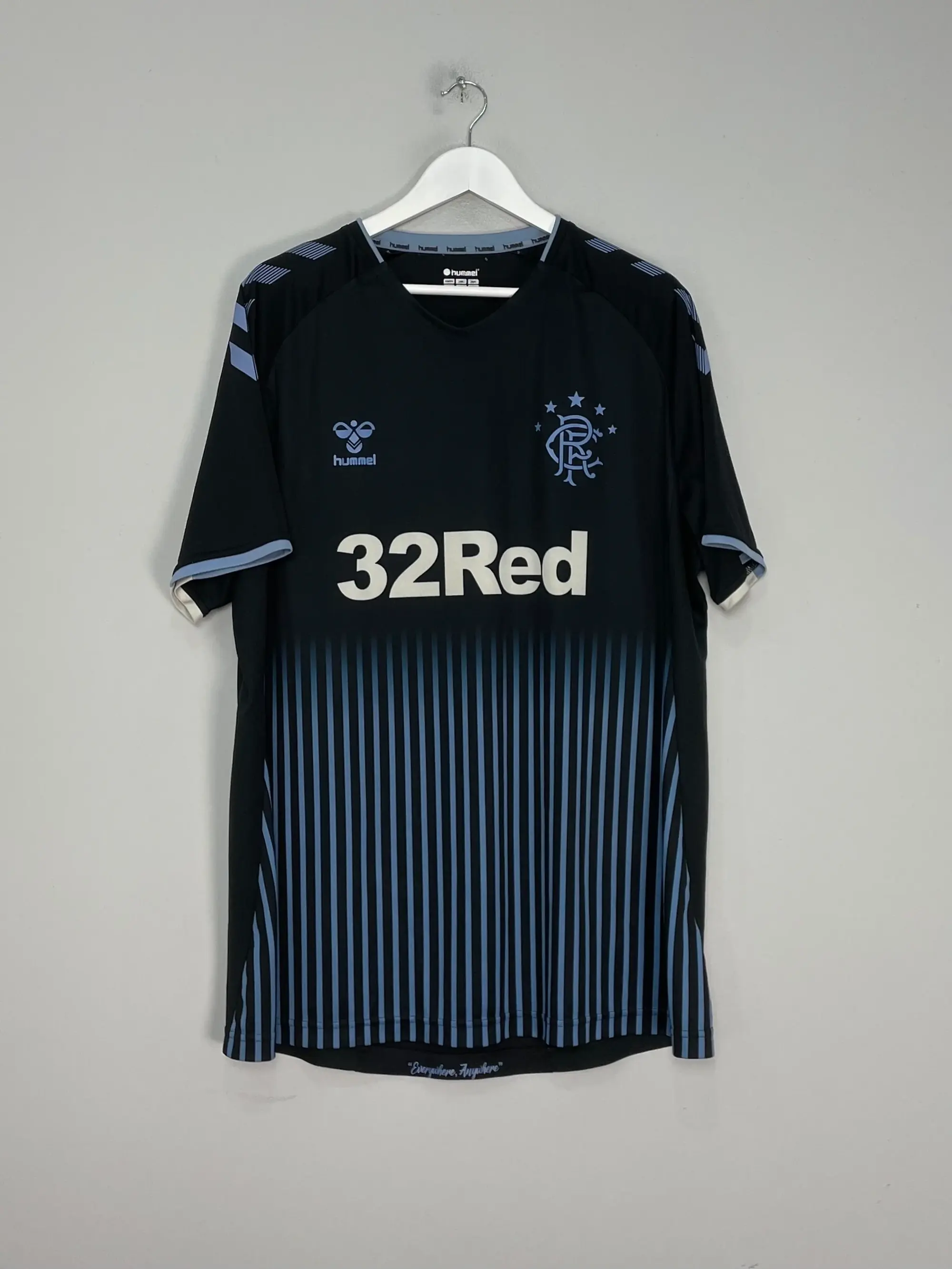 CULT KITS - 2019/20 RANGERS AWAY SHIRT (XXXL) HUMMEL