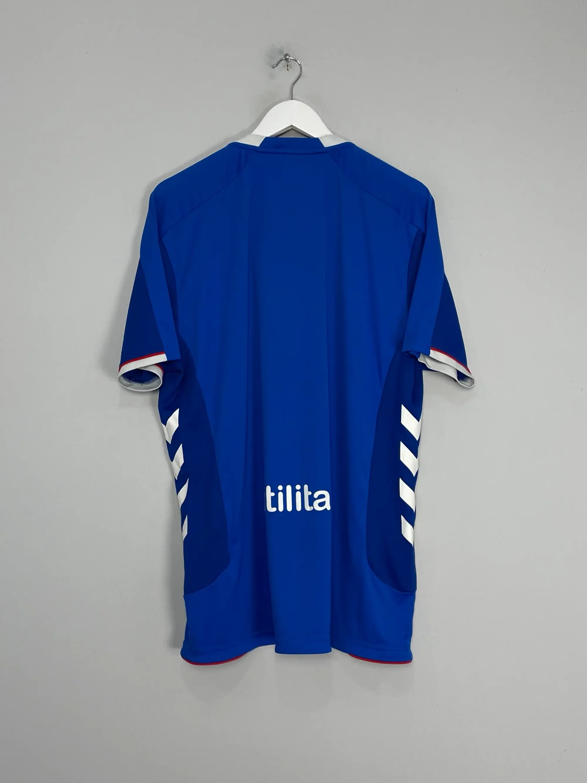 CULT KITS - 2018/19 RANGERS HOME SHIRT (XXL) HUMMEL