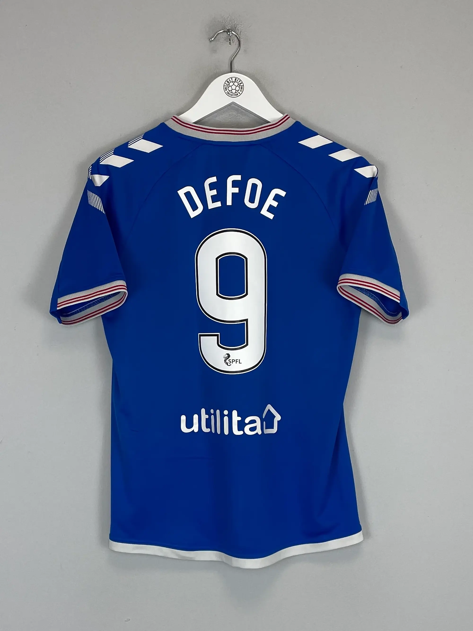 CULT KITS - 2019/20 RANGERS DEFOE #9 HOME SHIRT (S) HUMMEL