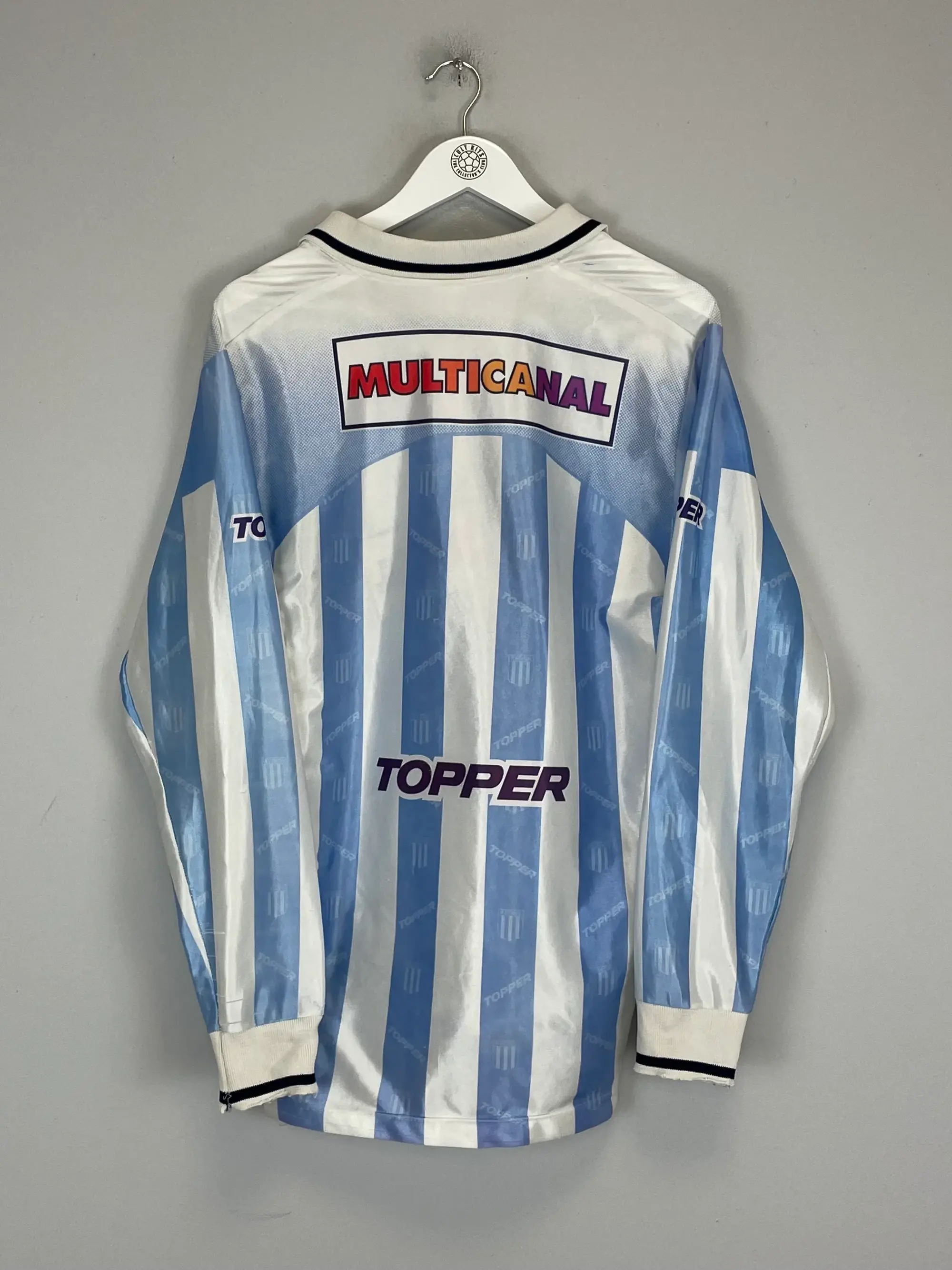 CULT KITS - 1995/96 RACING CLUB L/S HOME SHIRT (L) TOPPER