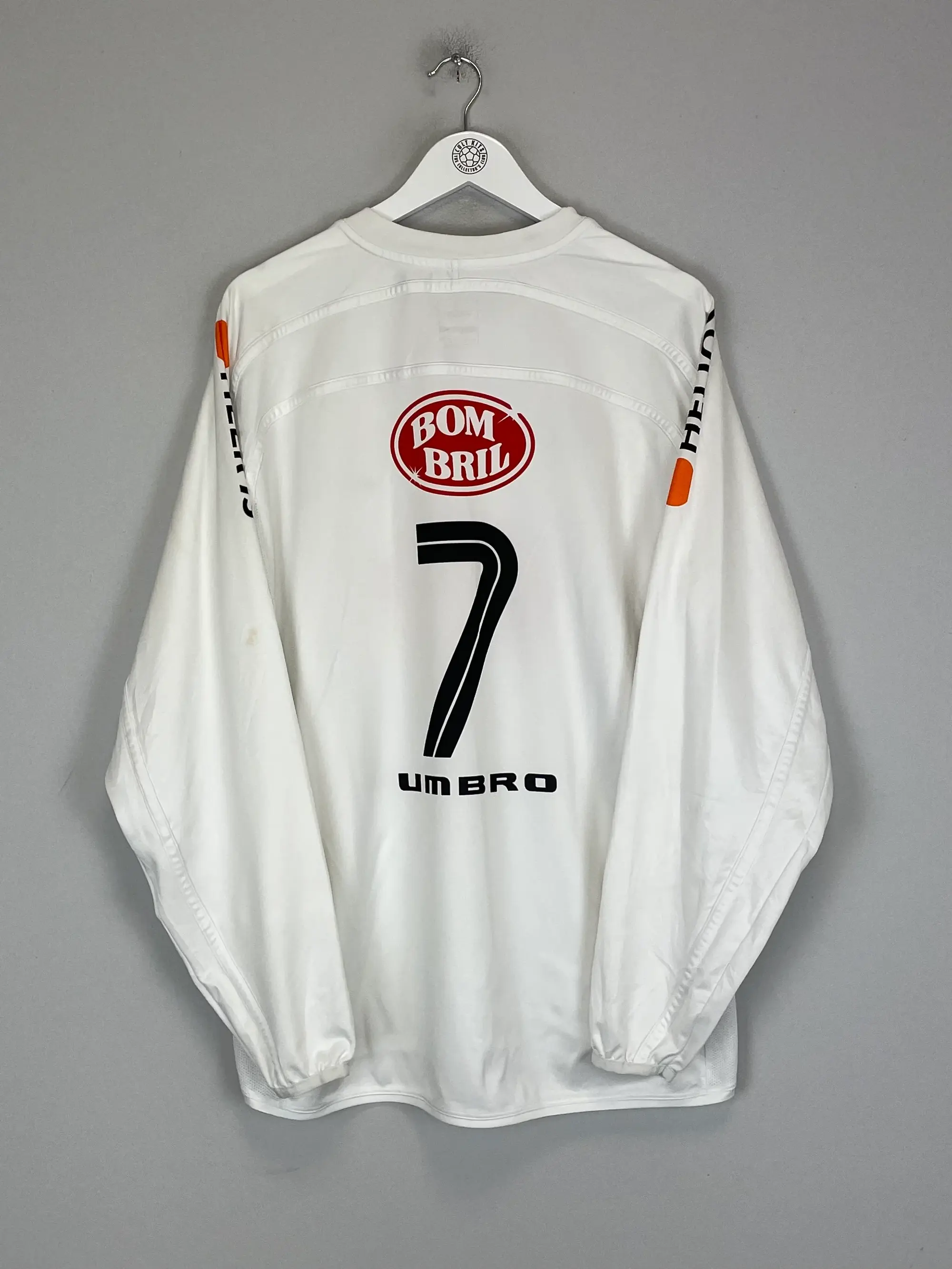 2004 SANTOS #7 HOME SHIRT (L) UMBRO | Cult Kits
