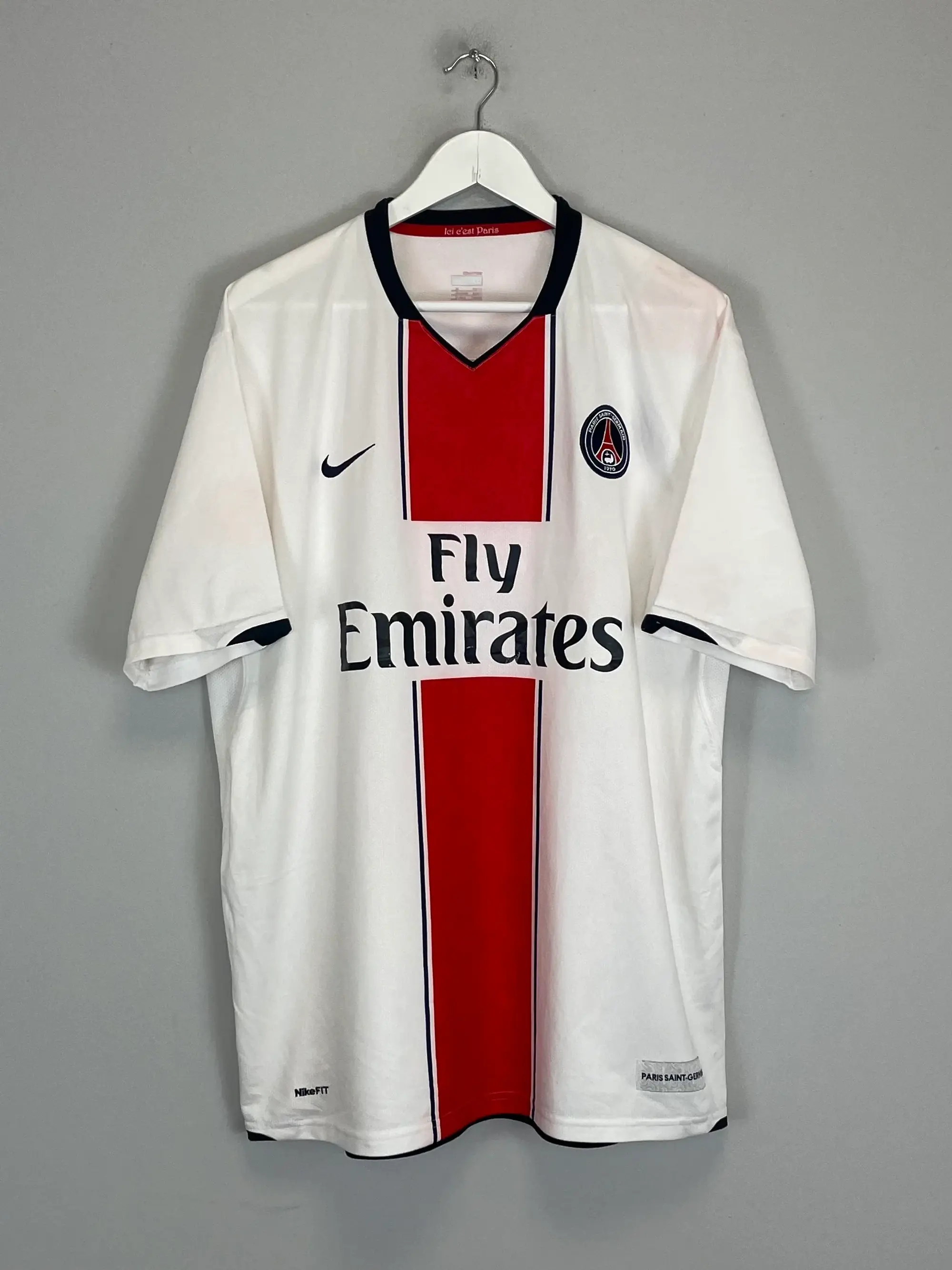 CULT KITS - 2007/08 PSG AWAY SHIRT (XL) NIKE