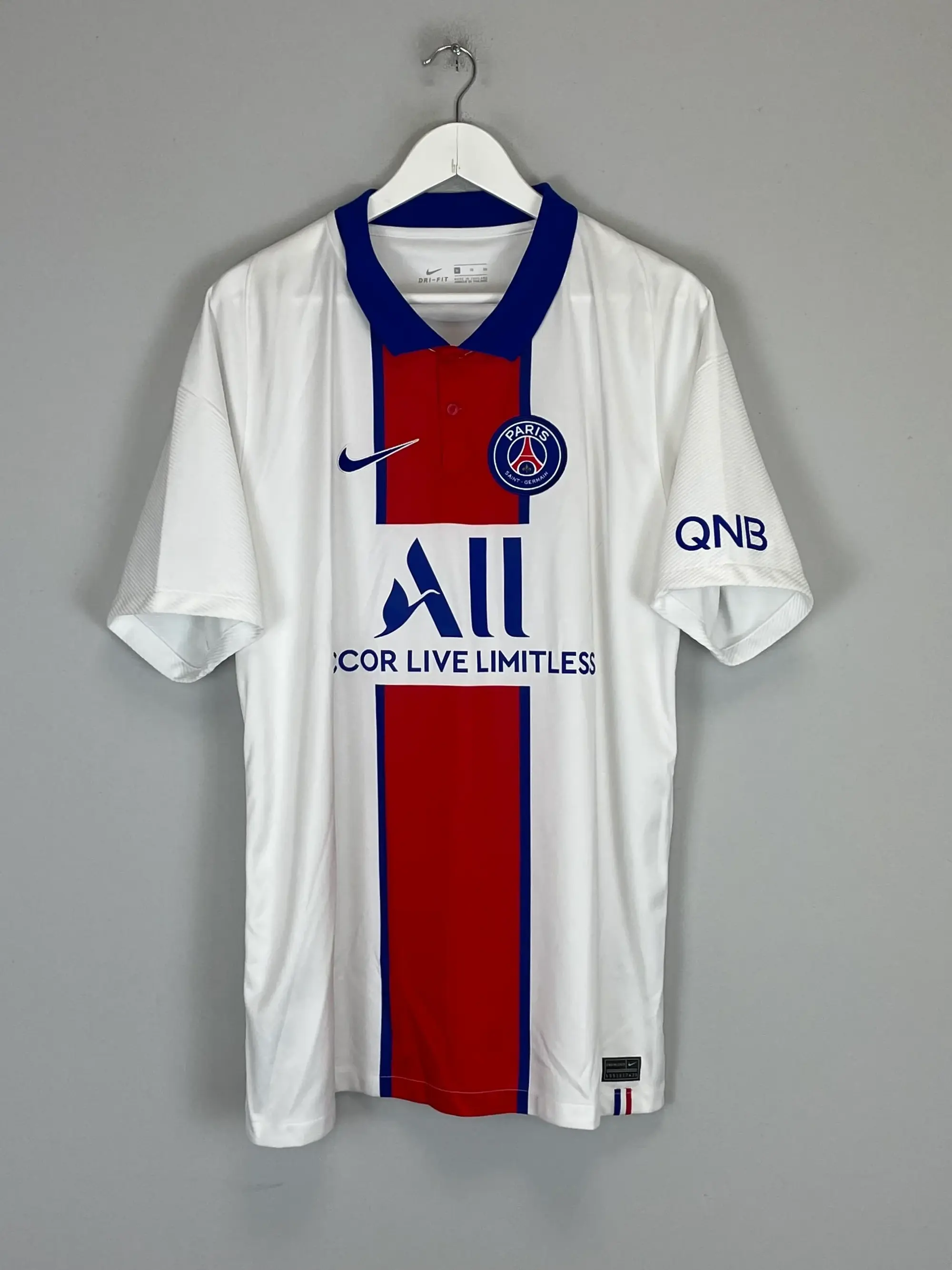 CULT KITS - 2020/21 PSG AWAY SHIRT (XL) NIKE