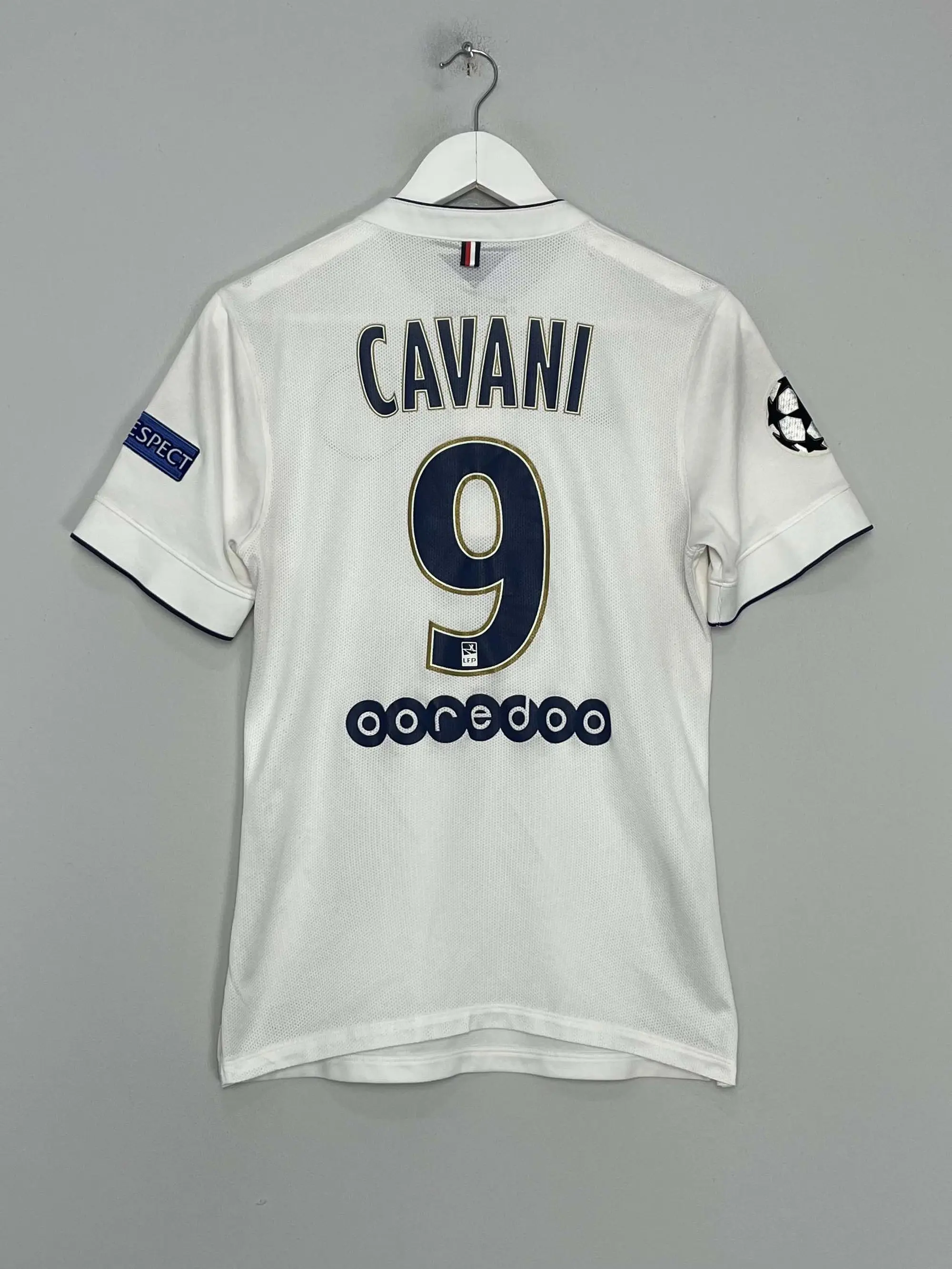 CULT KITS - 2014/15 PSG CAVANI #9 C/L *PLAYER ISSUE* AWAY SHIRT (S) NIKE