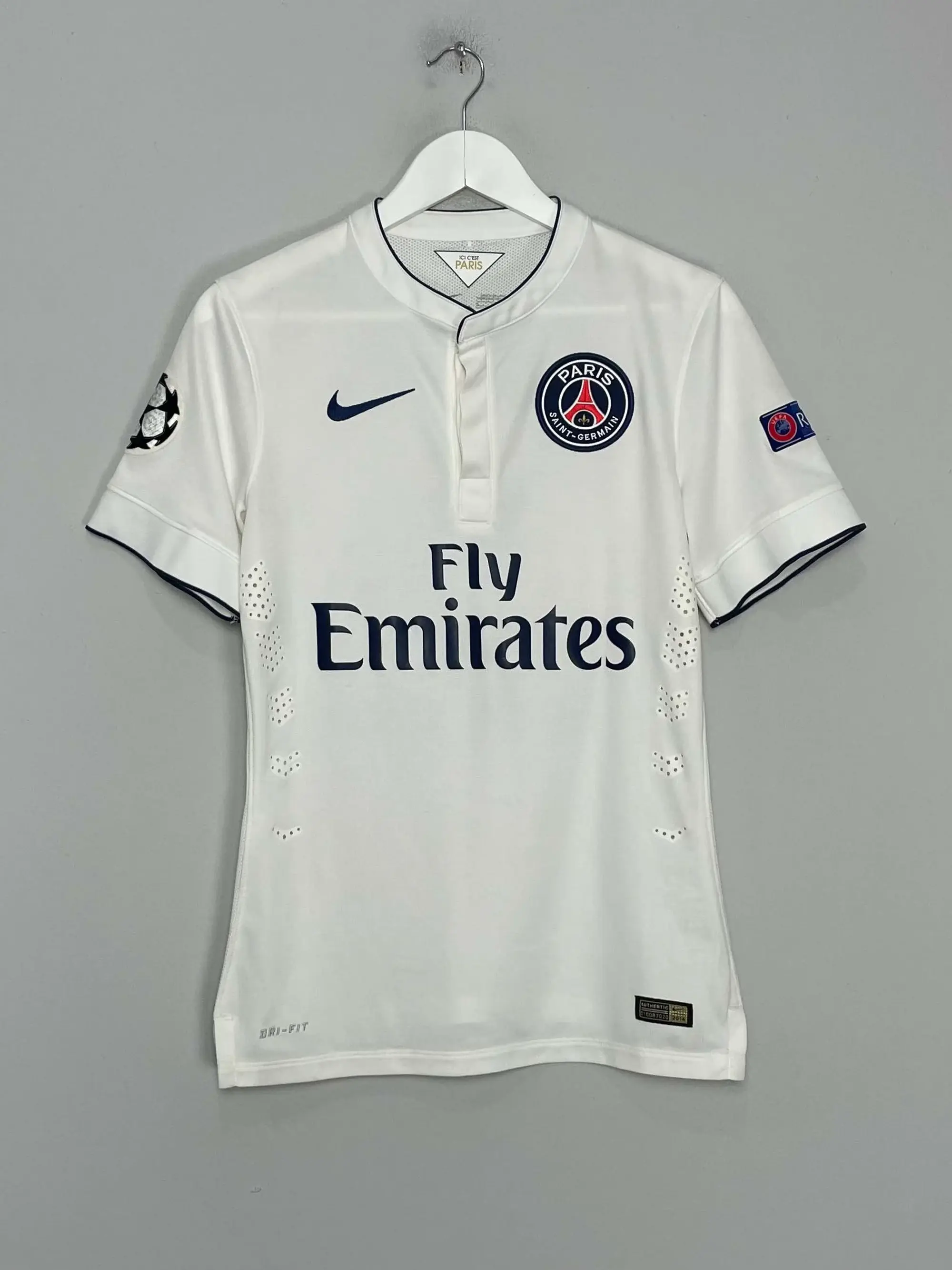 CULT KITS - 2014/15 PSG CAVANI #9 C/L *PLAYER ISSUE* AWAY SHIRT (S) NIKE