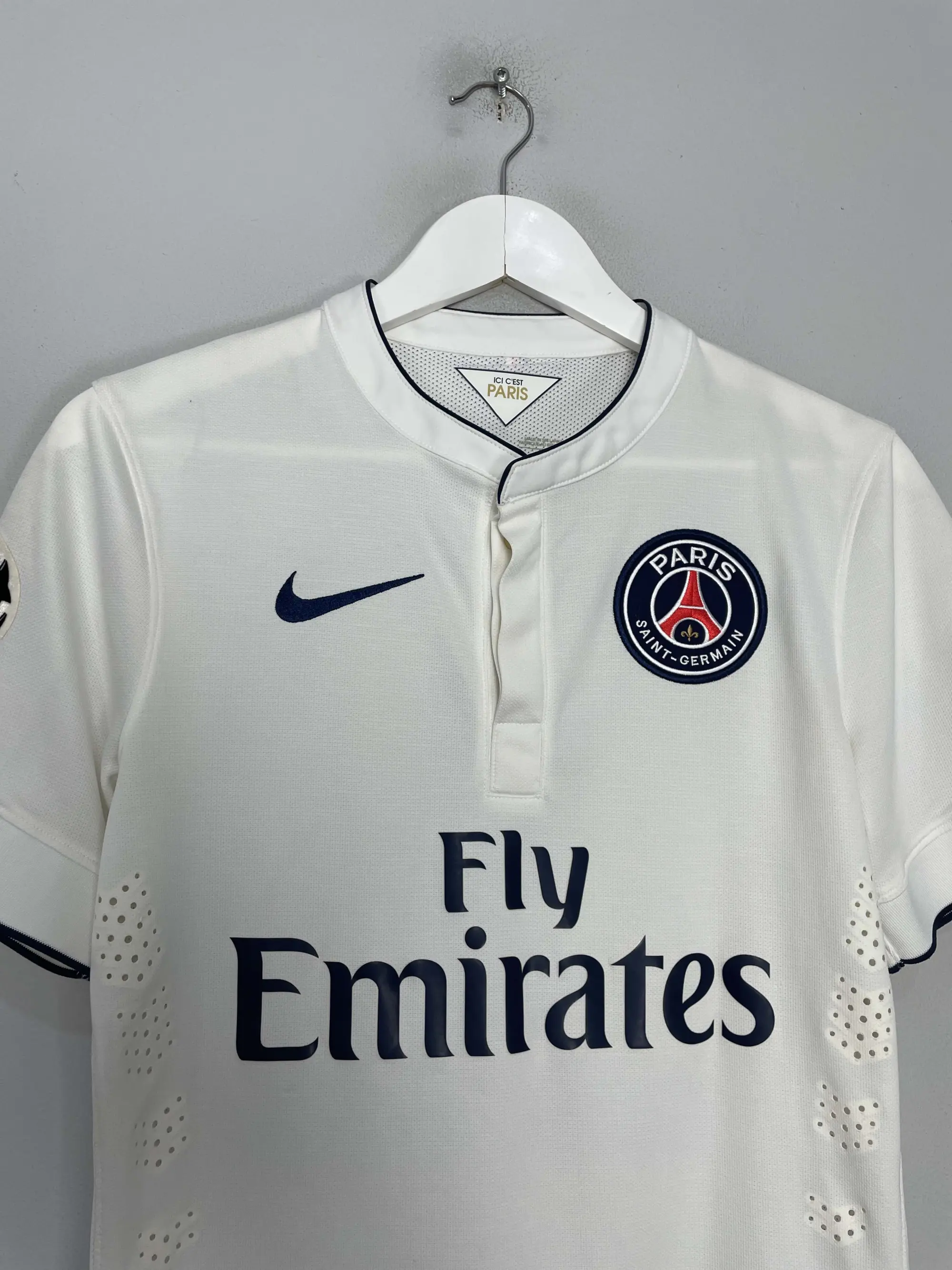 CULT KITS - 2014/15 PSG CAVANI #9 C/L *PLAYER ISSUE* AWAY SHIRT (S) NIKE