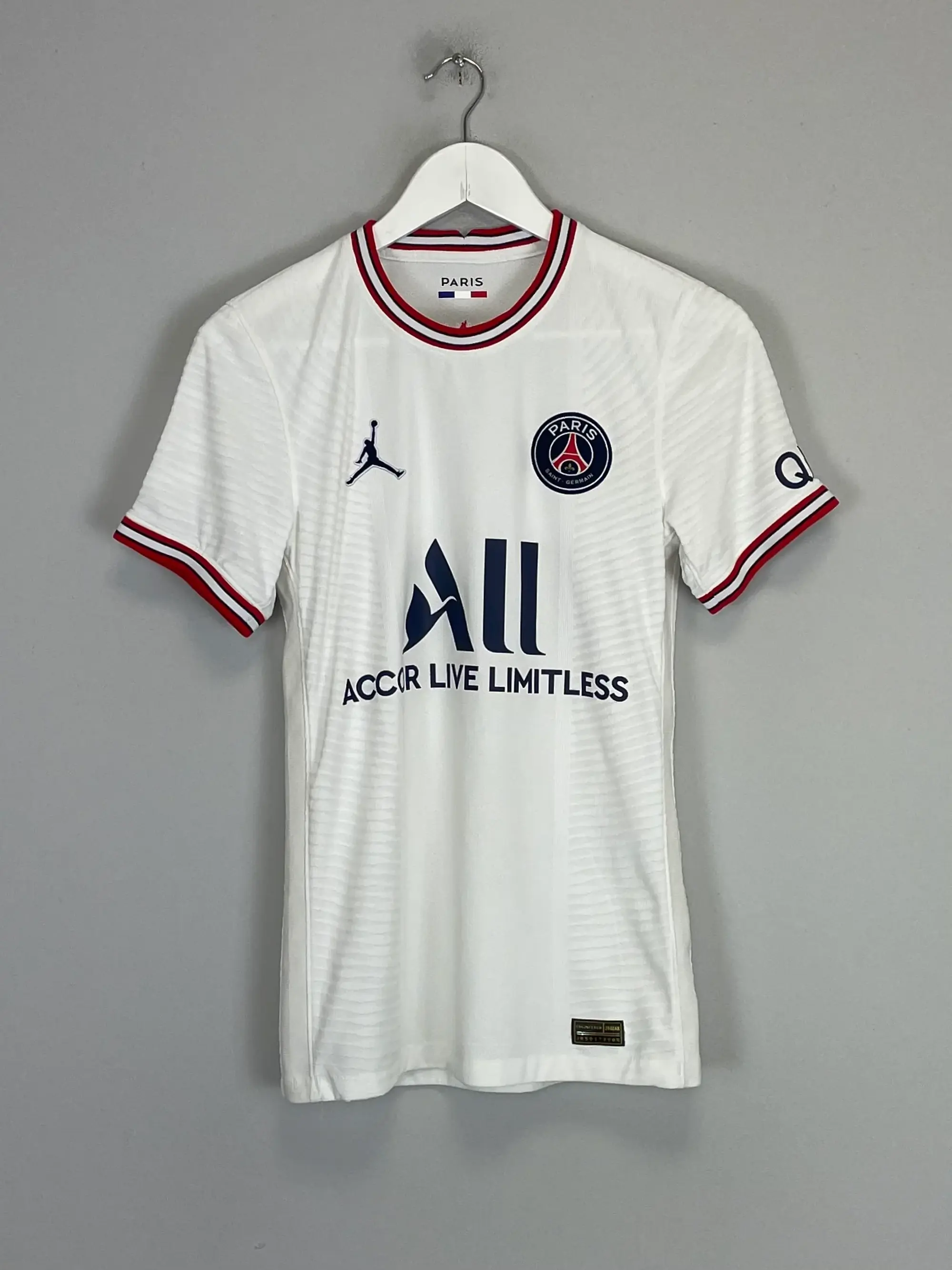 CULT KITS - 2021/22 PSG *PLAYER ISSUE* AWAY SHIRT (XS) JORDAN