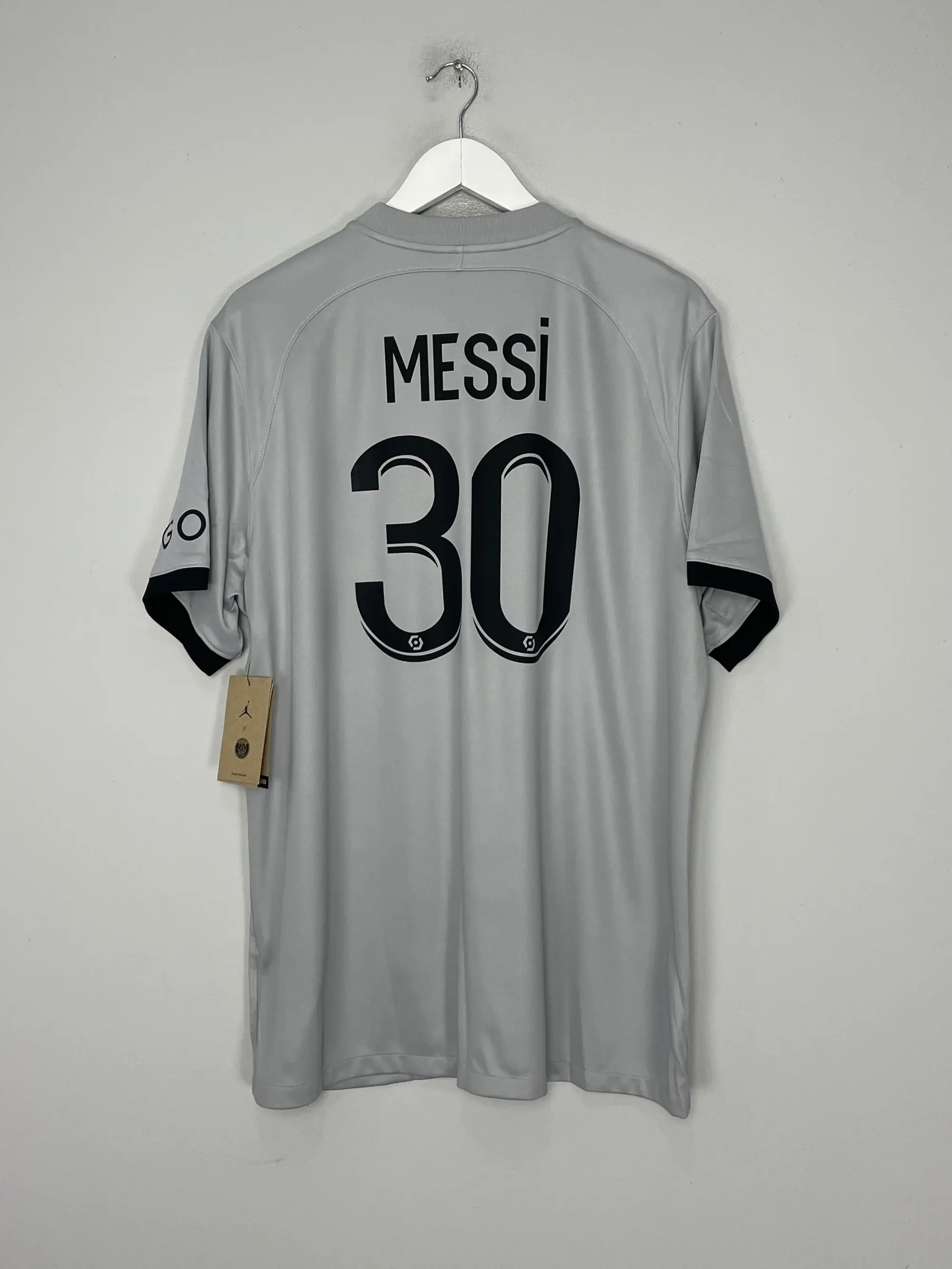 CULT KITS - 2022/23 PSG MESSI #30 *BNWT* AWAY SHIRT (XL) JORDAN