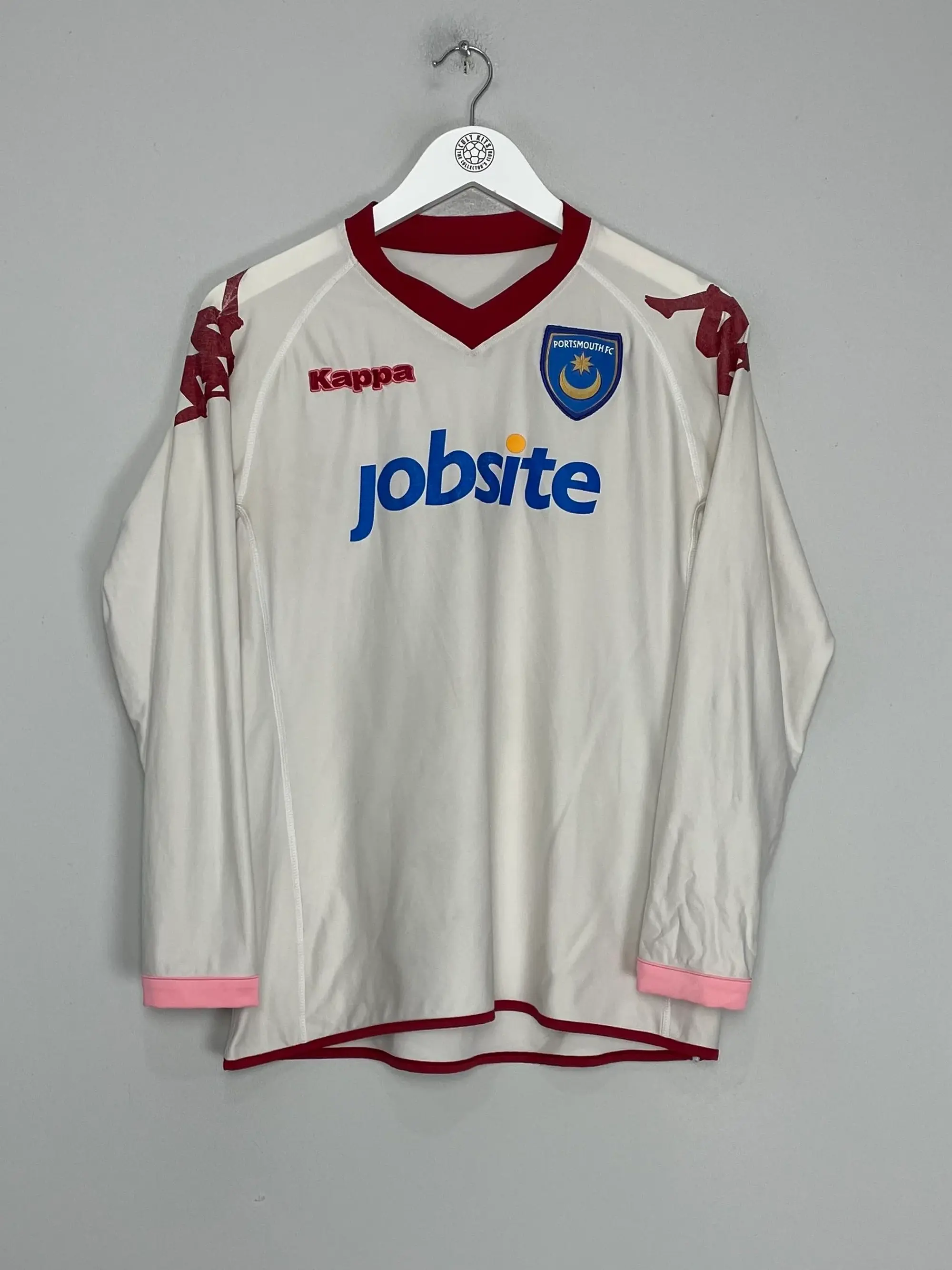 CULT KITS - 2010/11 PORTSMOUTH KANU #27 L/S AWAY SHIRT (S) KAPPA