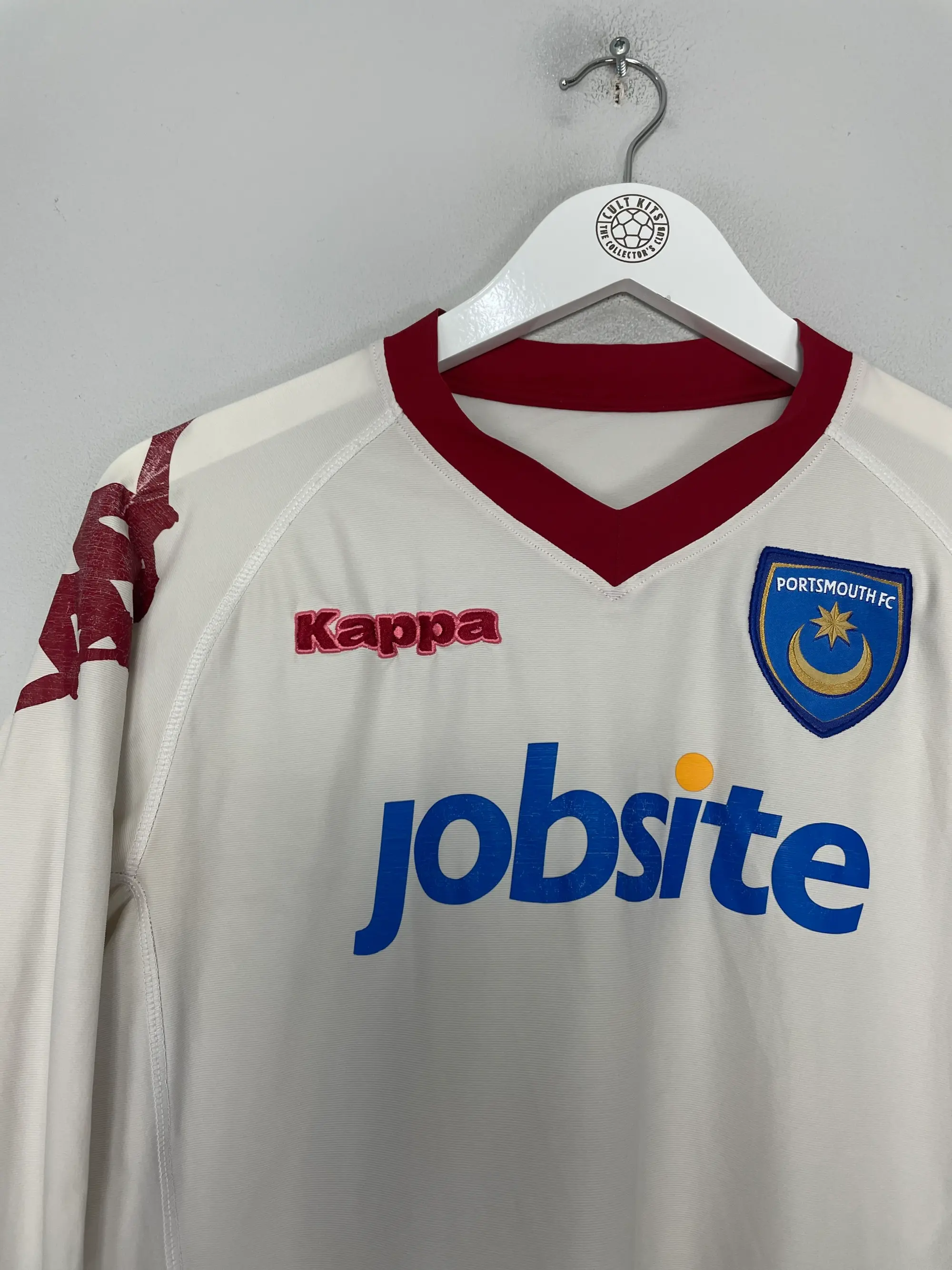 CULT KITS - 2010/11 PORTSMOUTH KANU #27 L/S AWAY SHIRT (S) KAPPA