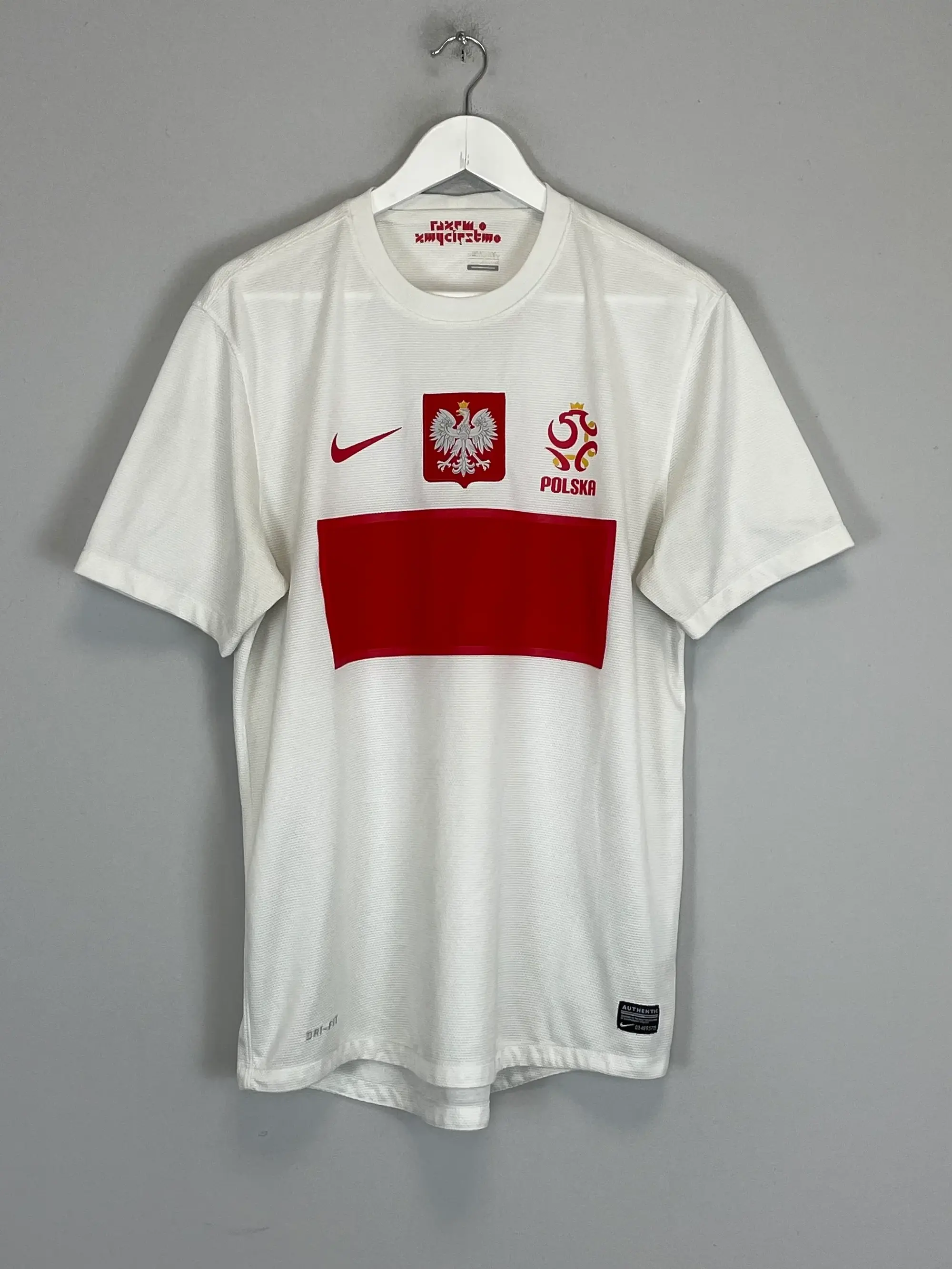 CULT KITS - 2012/13 POLAND HOME SHIRT (L) NIKE