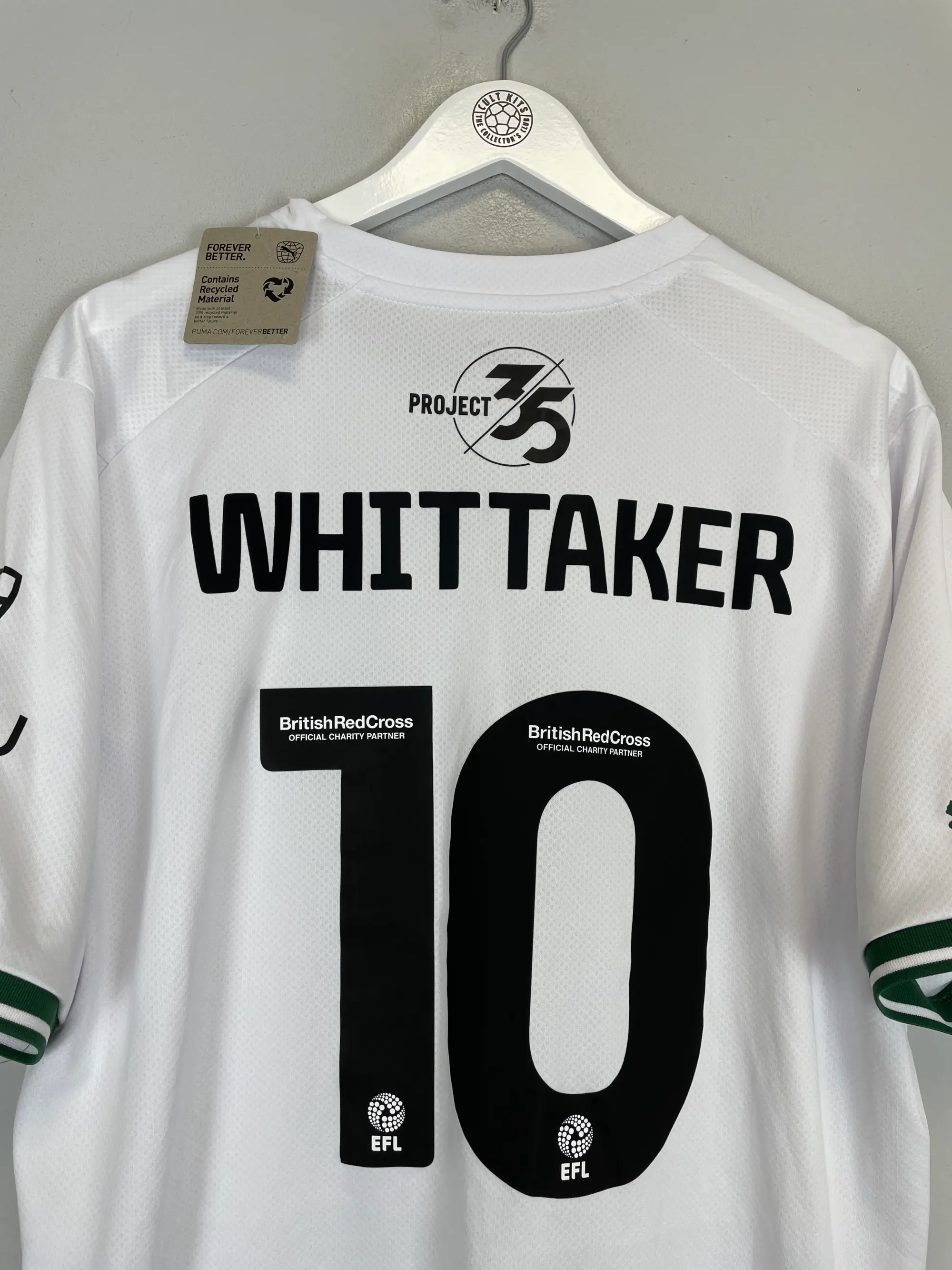 CULT KITS - 2023/24 PLYMOUTH ARGYLE WHITTAKER #10 *BNWT* AWAY SHIRT (XXL) PUMA