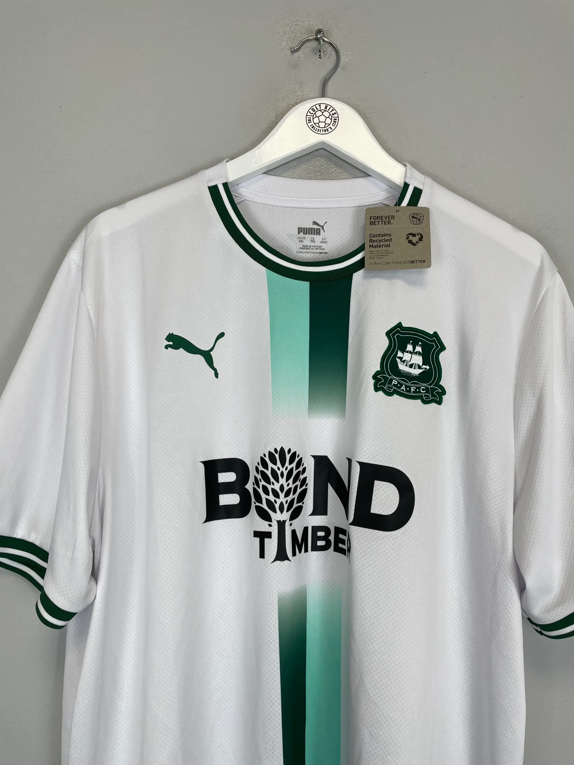 CULT KITS - 2023/24 PLYMOUTH ARGYLE WHITTAKER #10 *BNWT* AWAY SHIRT (XXL) PUMA