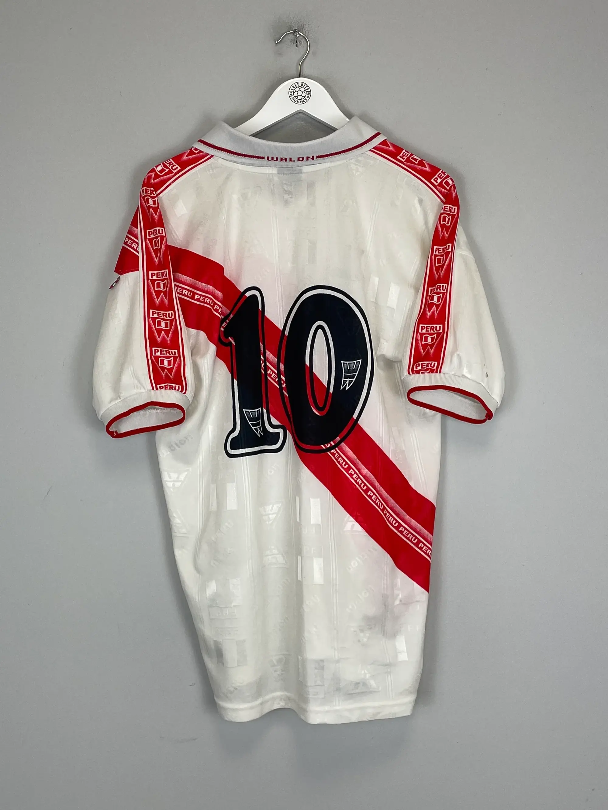 CULT KITS - 2000/02 PERU #10 HOME SHIRT (XL) WALON