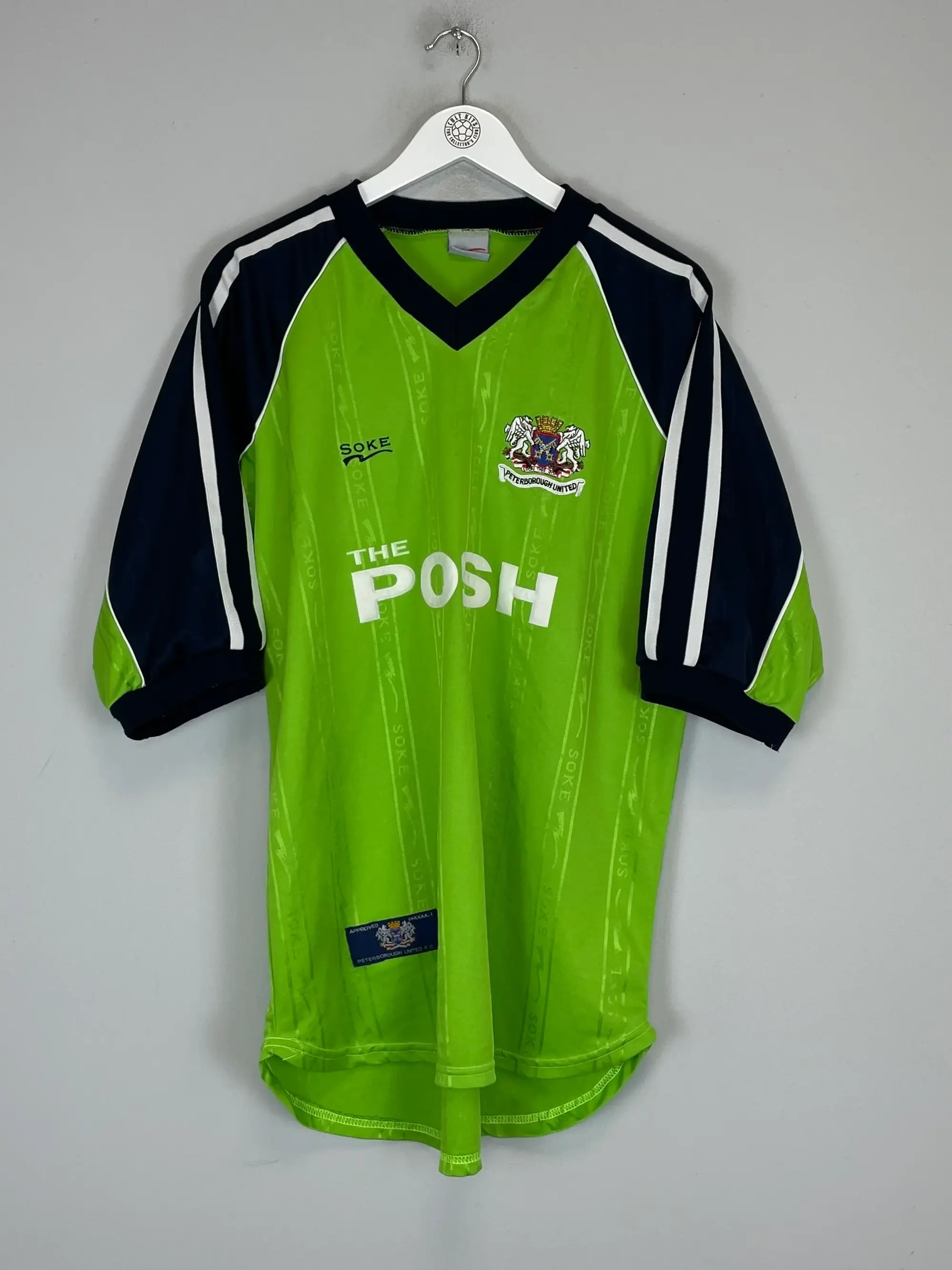 CULT KITS - 2000/01 PETERBOROUGH AWAY SHIRT (L) SOKE