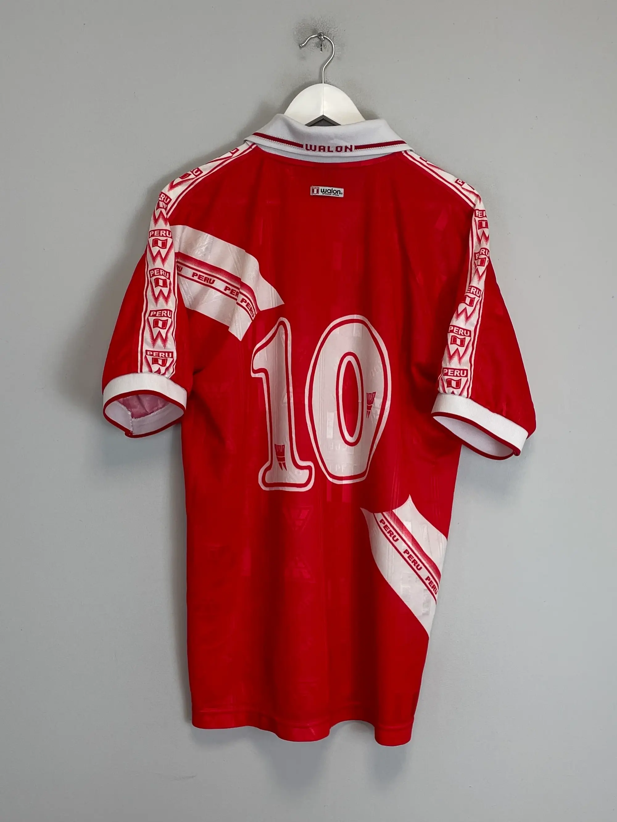 CULT KITS - 2000/02 PERU #10 AWAY SHIRT (XL) WALON