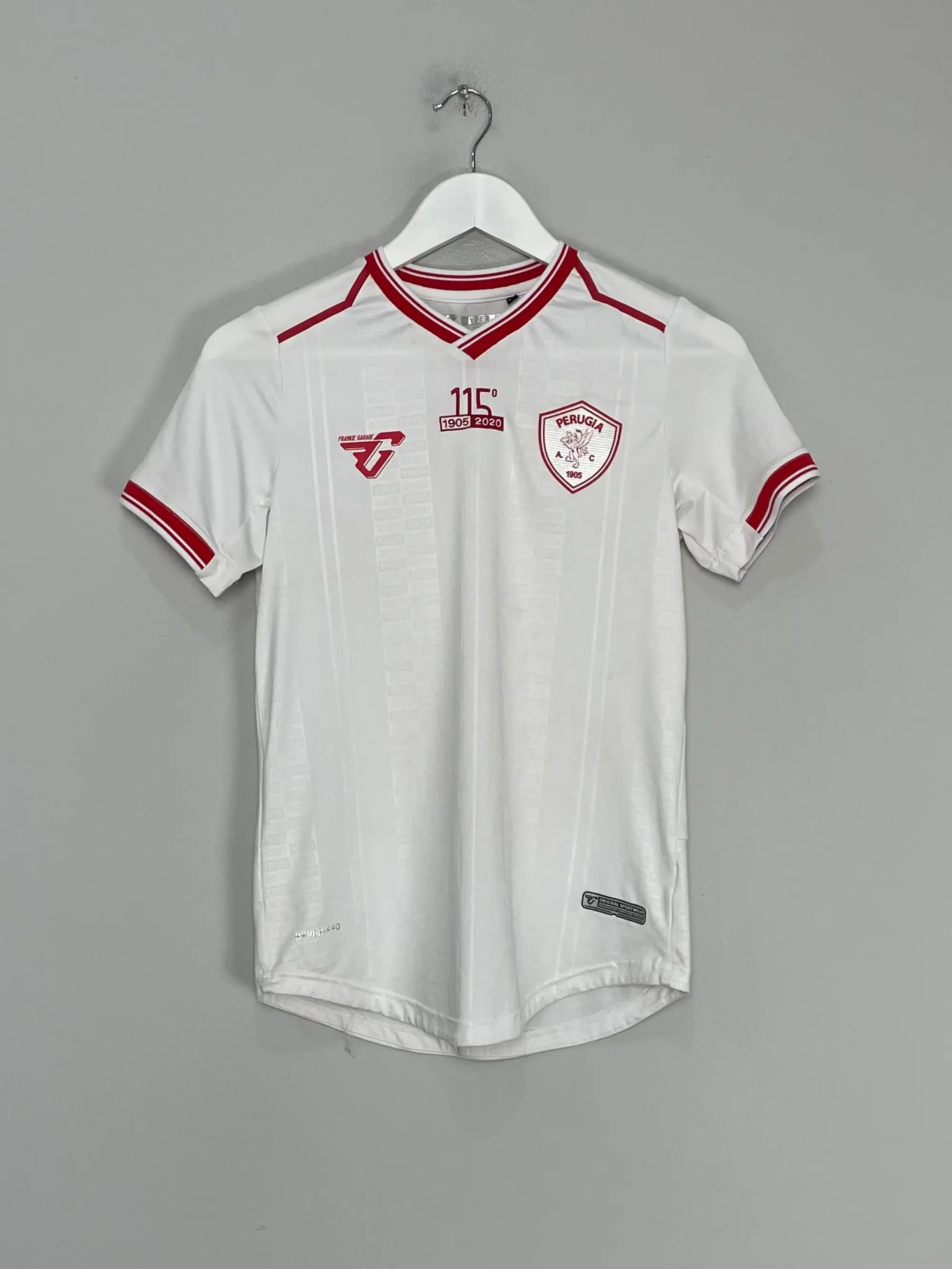 CULT KITS - 2020/21 PERUGIA AWAY SHIRT (XXS) FRANKIE GARAGE