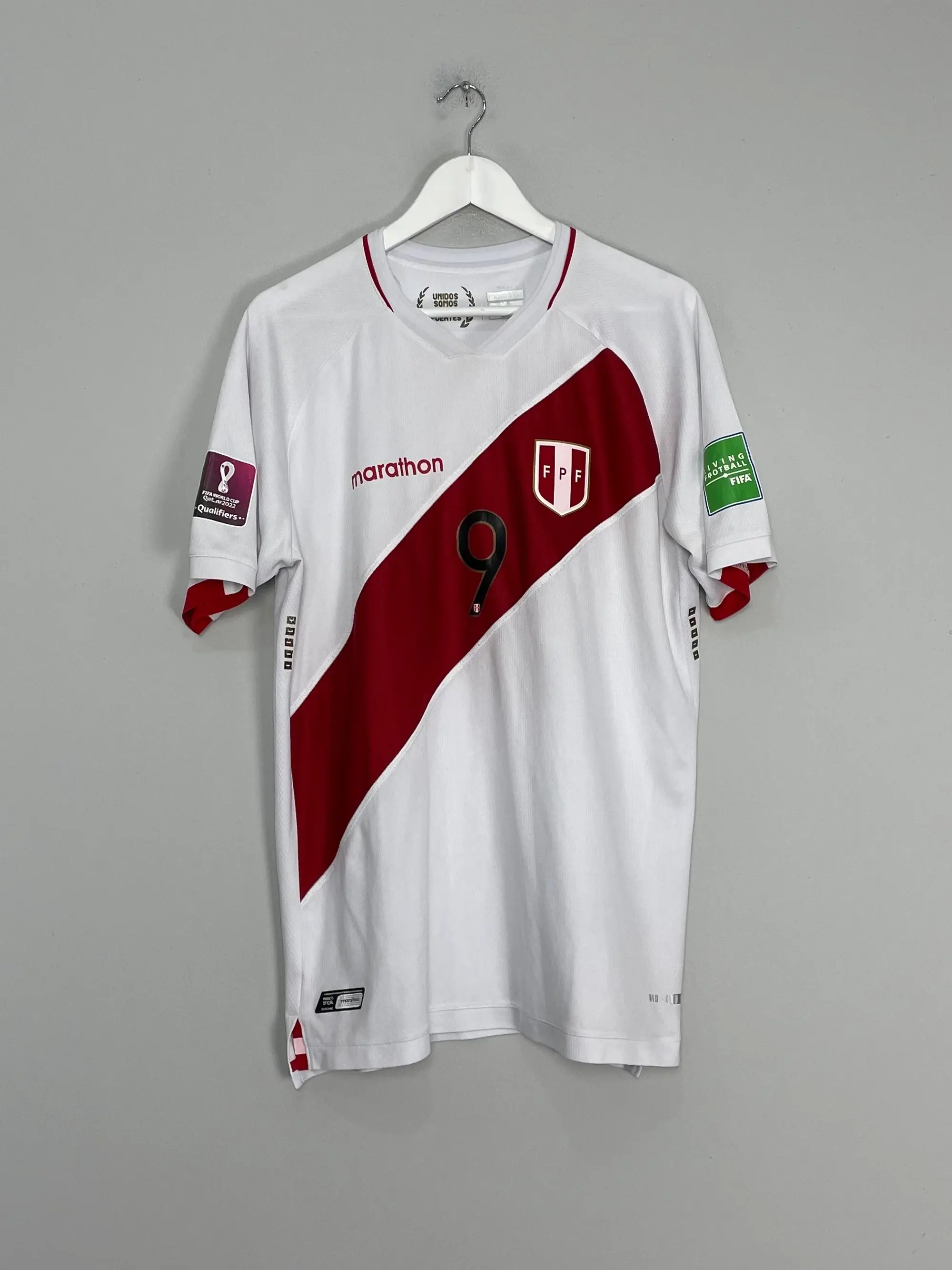 CULT KITS - 2020/21 PERU LAPADULA #9 HOME SHIRT (XL) MARATHON