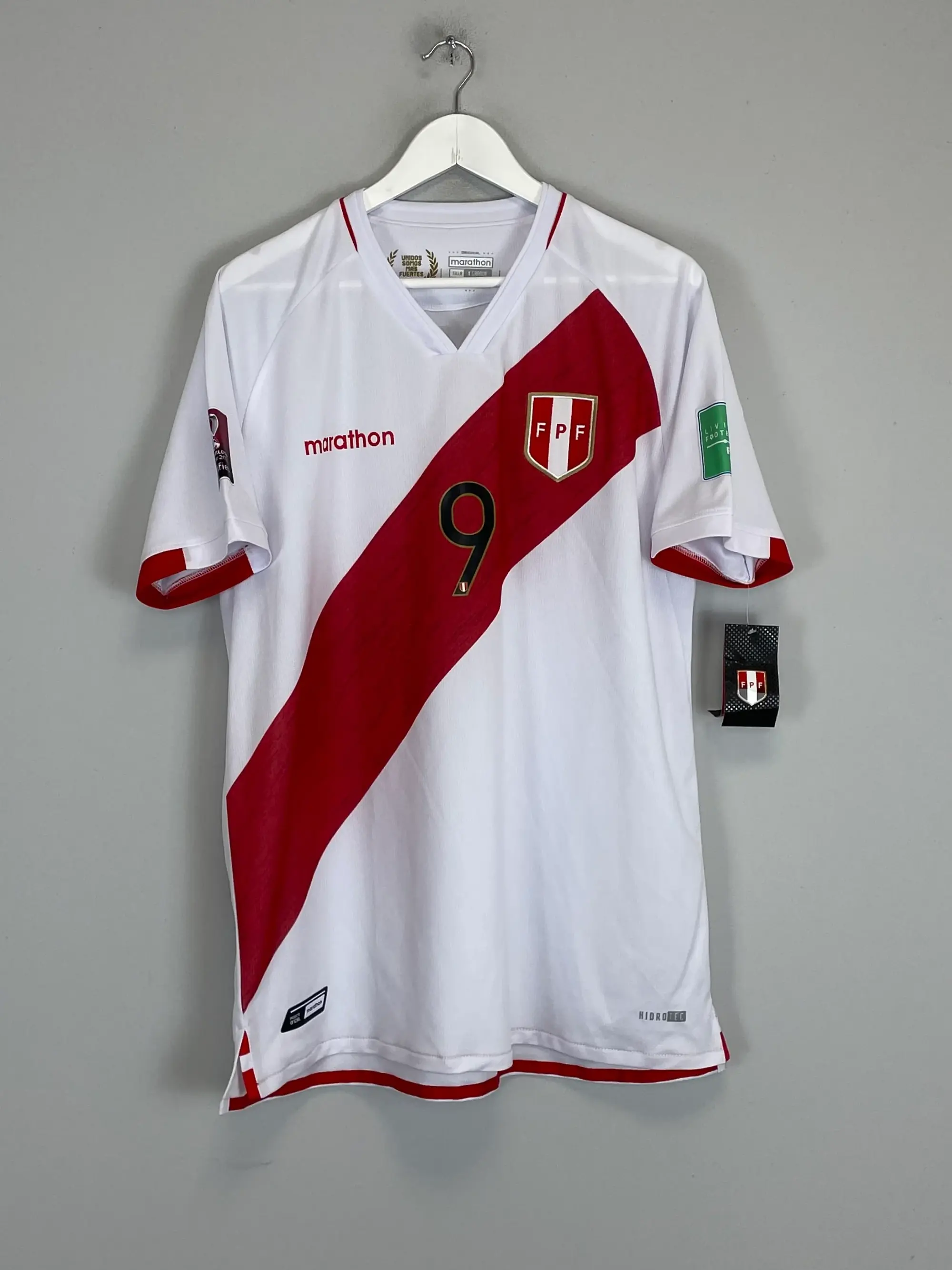 CULT KITS - 2020/21 PERU LAPADULA #9 *BNWT* HOME SHIRT (XL) MARATHON
