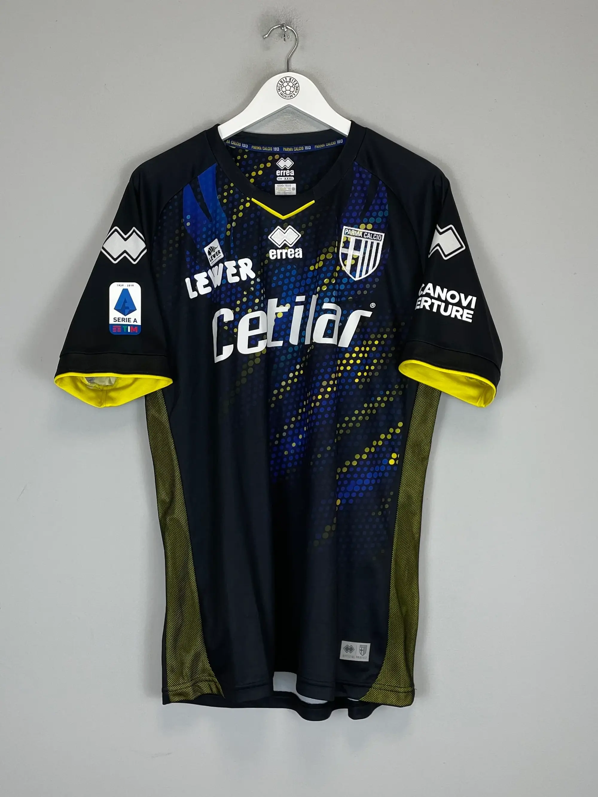 CULT KITS - 2019/20 PARMA IACOPONI #2 THIRD SHIRT (XXXL) ERREA