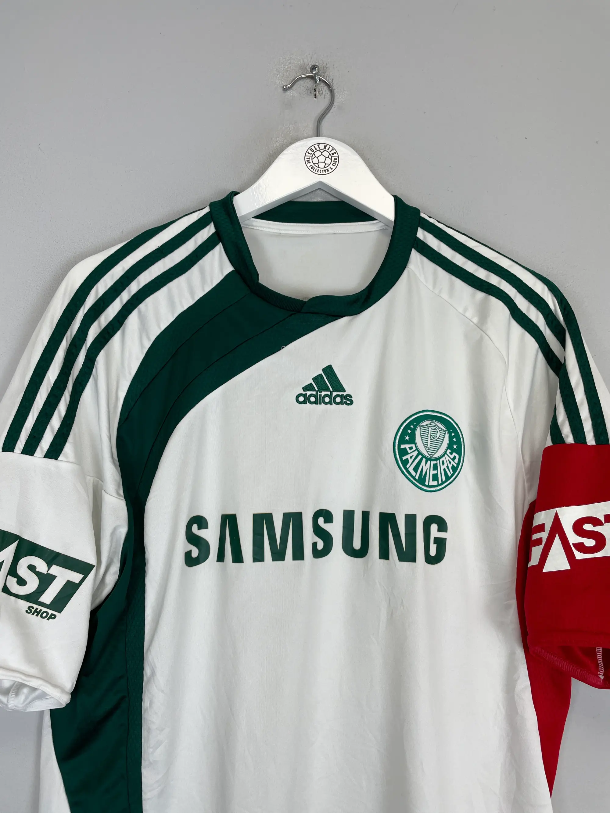 CULT KITS - 2008/10 RIVER PLATE HOME SHIRT (L) ADIDAS