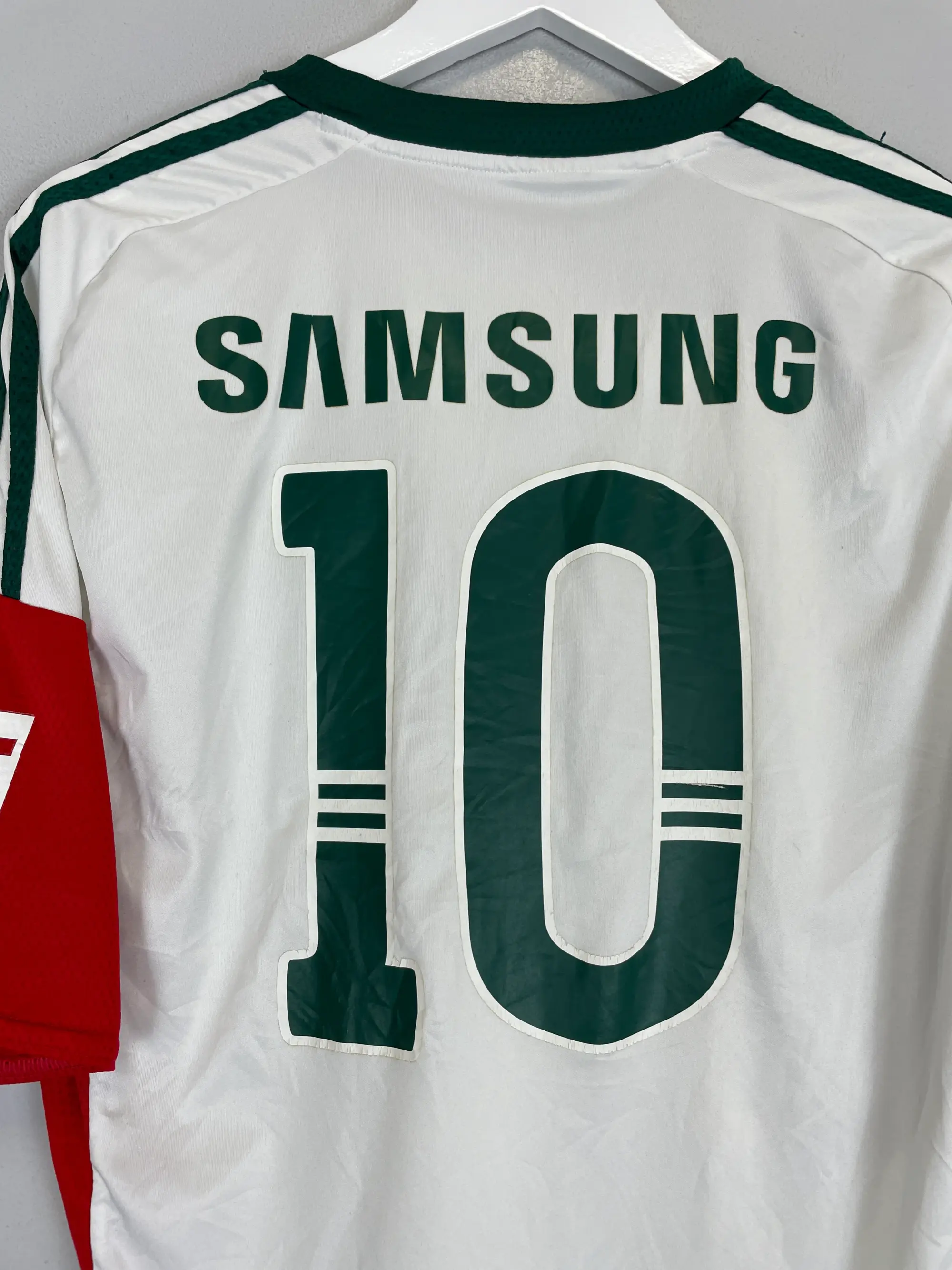 CULT KITS - 2008/10 RIVER PLATE HOME SHIRT (L) ADIDAS