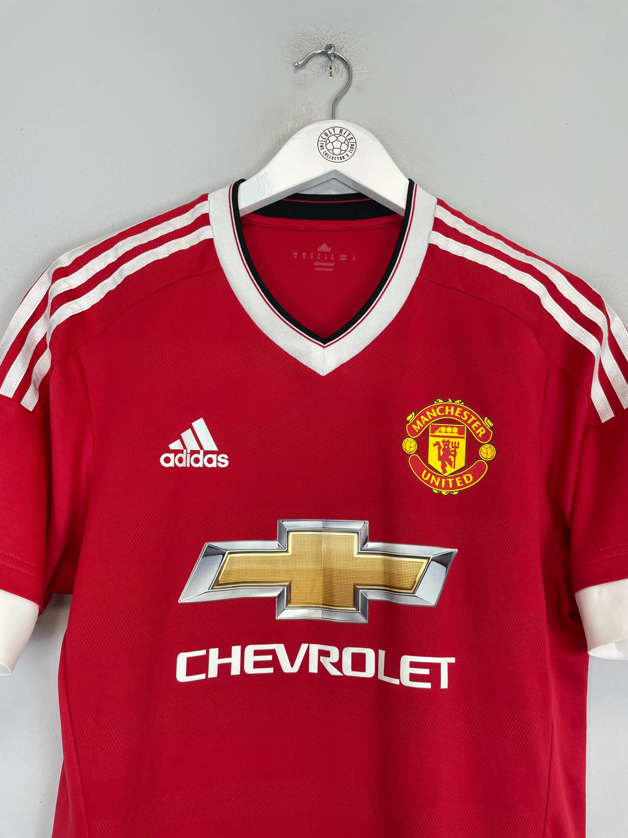 CULT KITS - 2008/10 RIVER PLATE HOME SHIRT (L) ADIDAS
