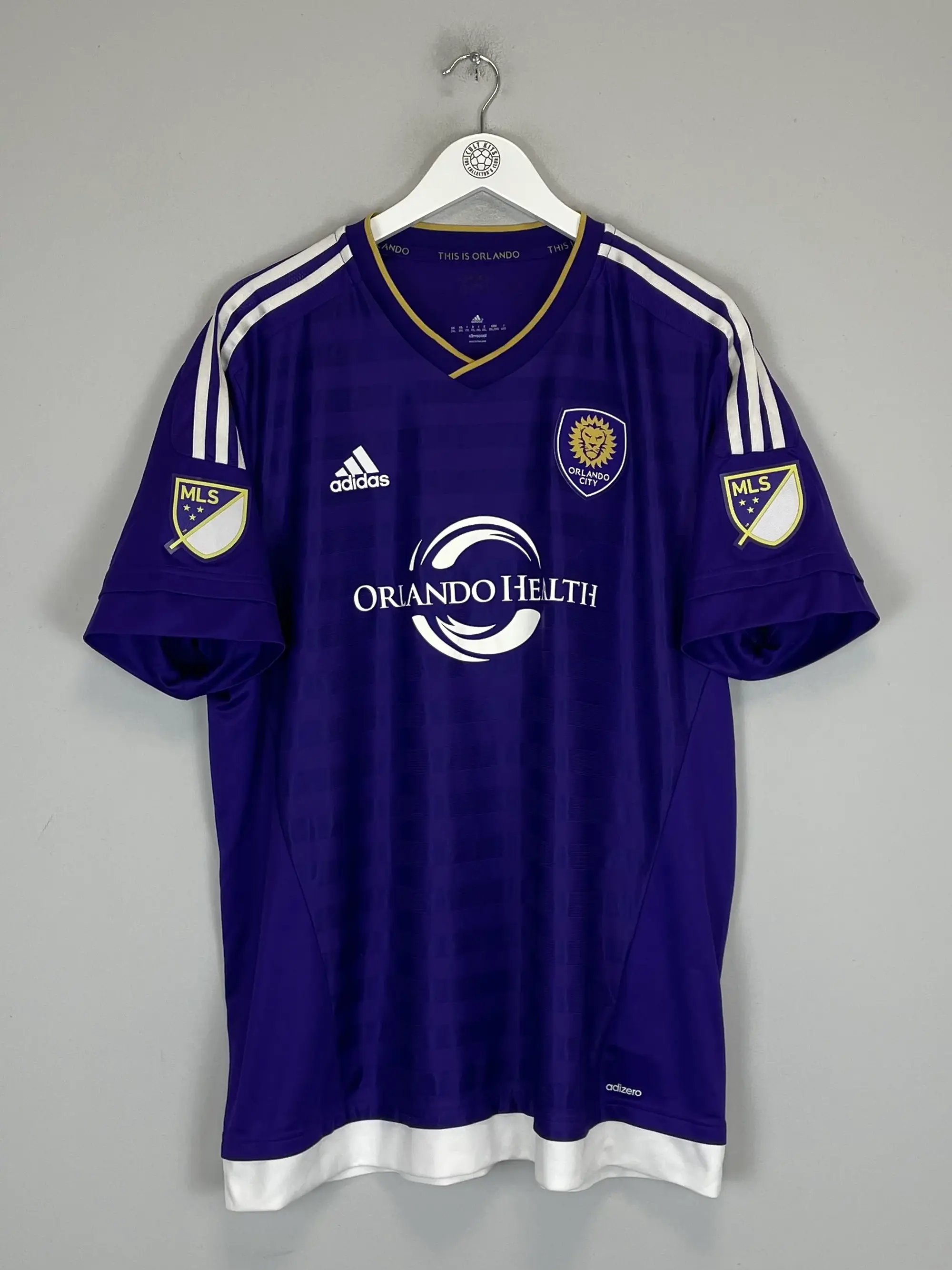 CULT KITS - 2015/16 ORLANDO CITY HOME SHIRT (XXL) ADIDAS