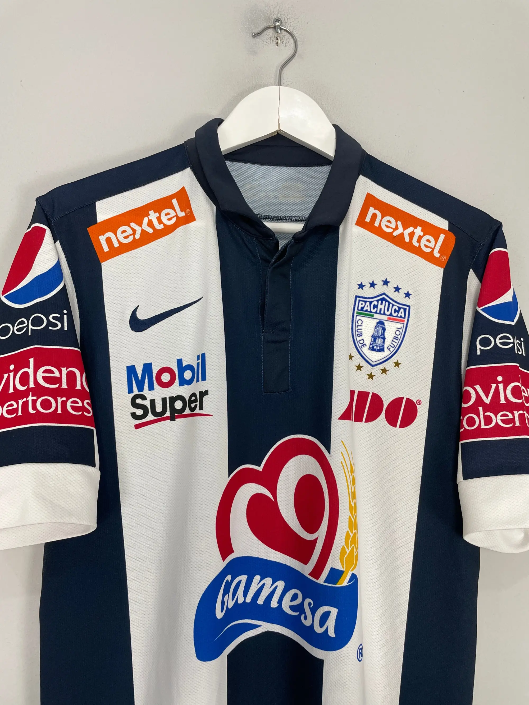 CULT KITS - 2012/13 PACHUCA E.VALENCIA #14 HOME SHIRT (M) NIKE
