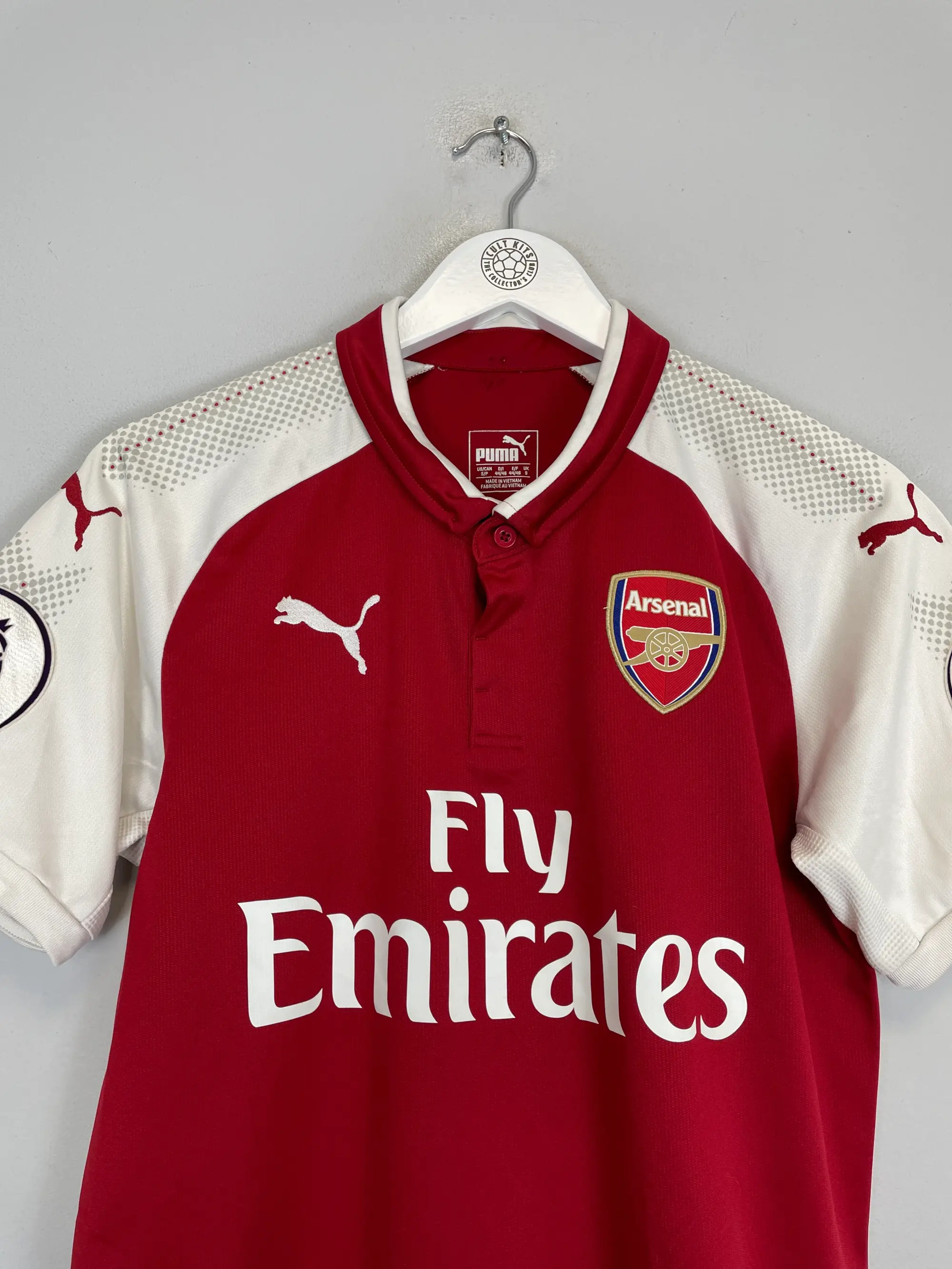 CULT KITS - 2017/18 ARSENAL LACAZETTE #9 HOME SHIRT (S) PUMA